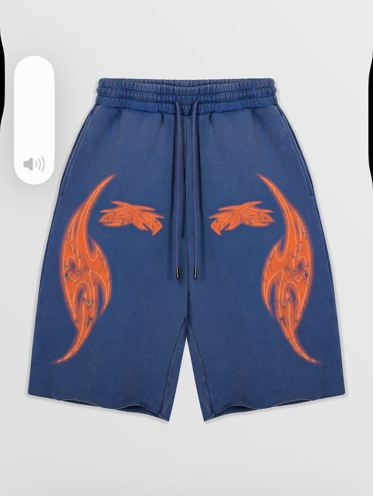 VIVID SHORTS - WASHED BLUE
