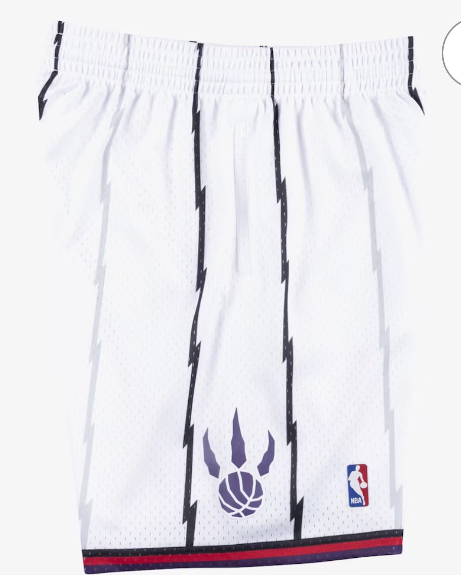 Toronto Raptors 1998-99 White Swingman Basketball Shorts