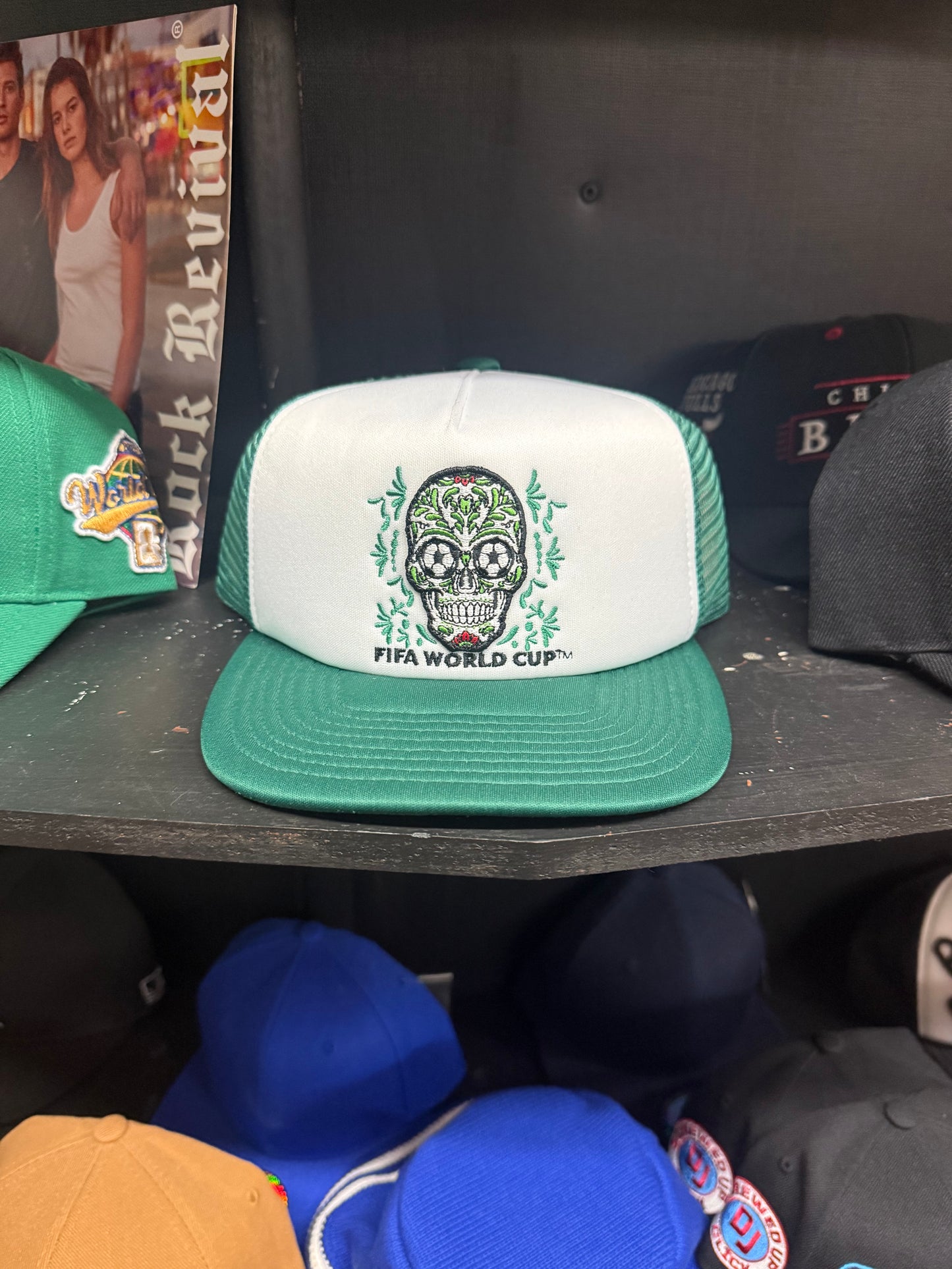 Mitchell&Ness FIFA World Cup trucker hat Mexico