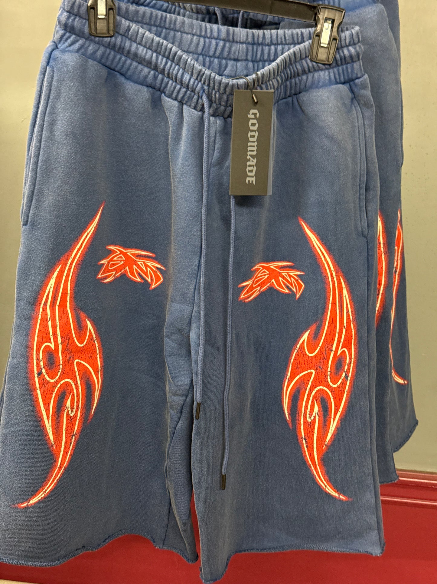 VIVID SHORTS - WASHED BLUE