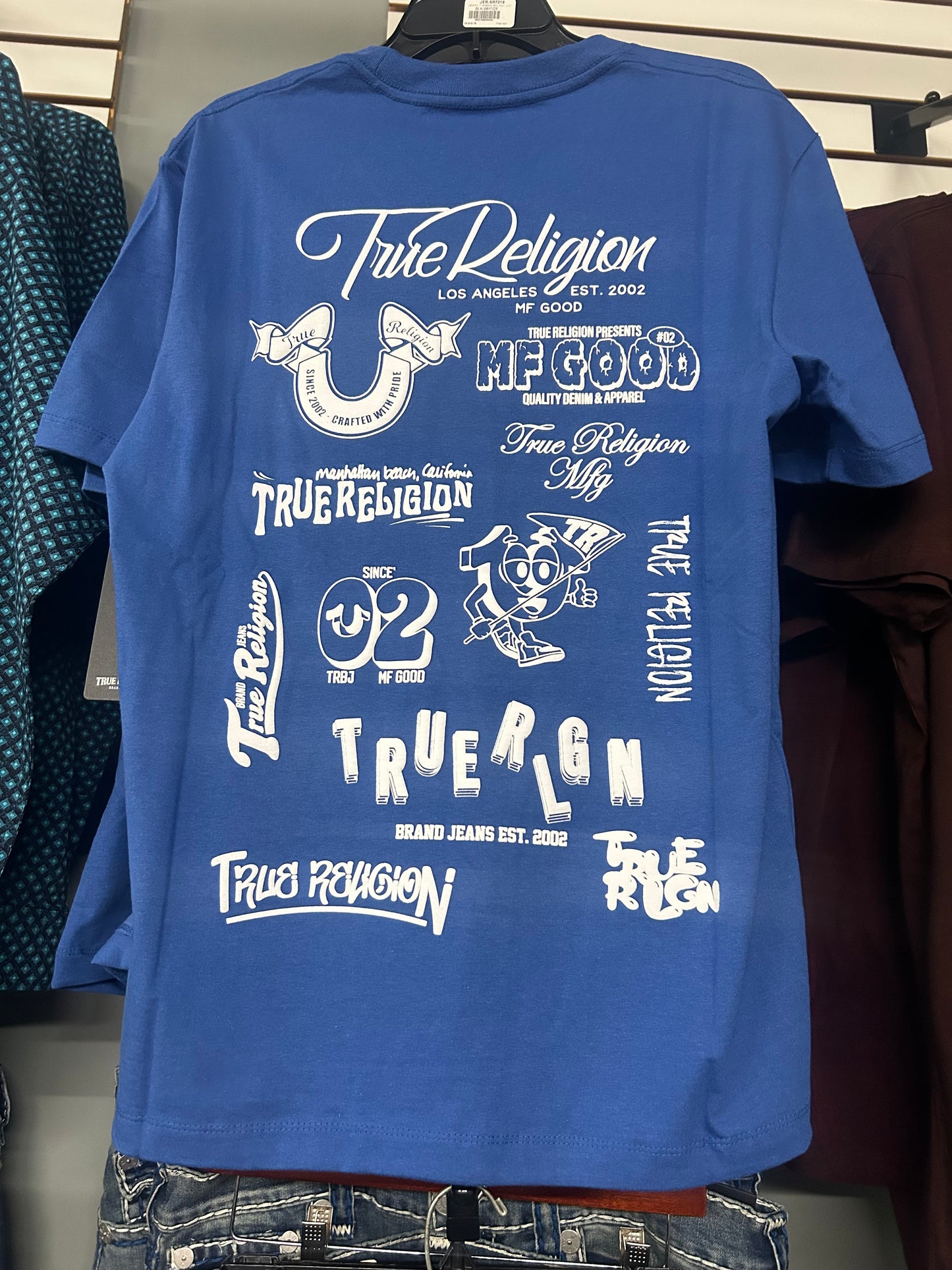 True Religion PUFF LOGO SHORT SLEEVE TEE