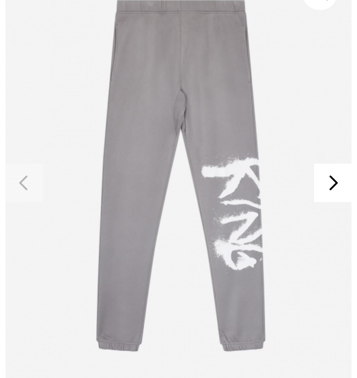 DERANGED SWEATPANTS - TITANIUM GREY