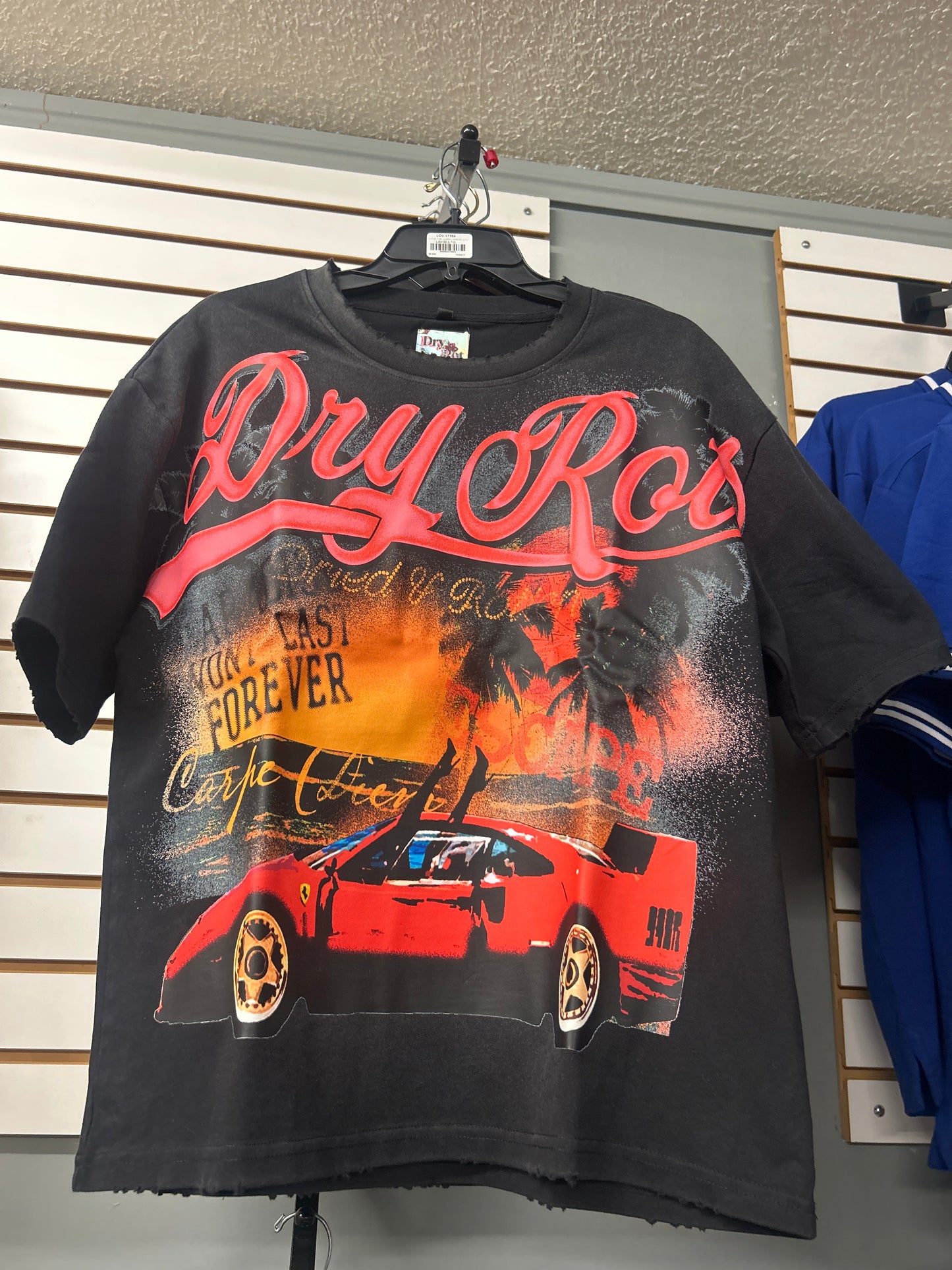 DRY ROT FOR THE MOMENT TEE BLACK