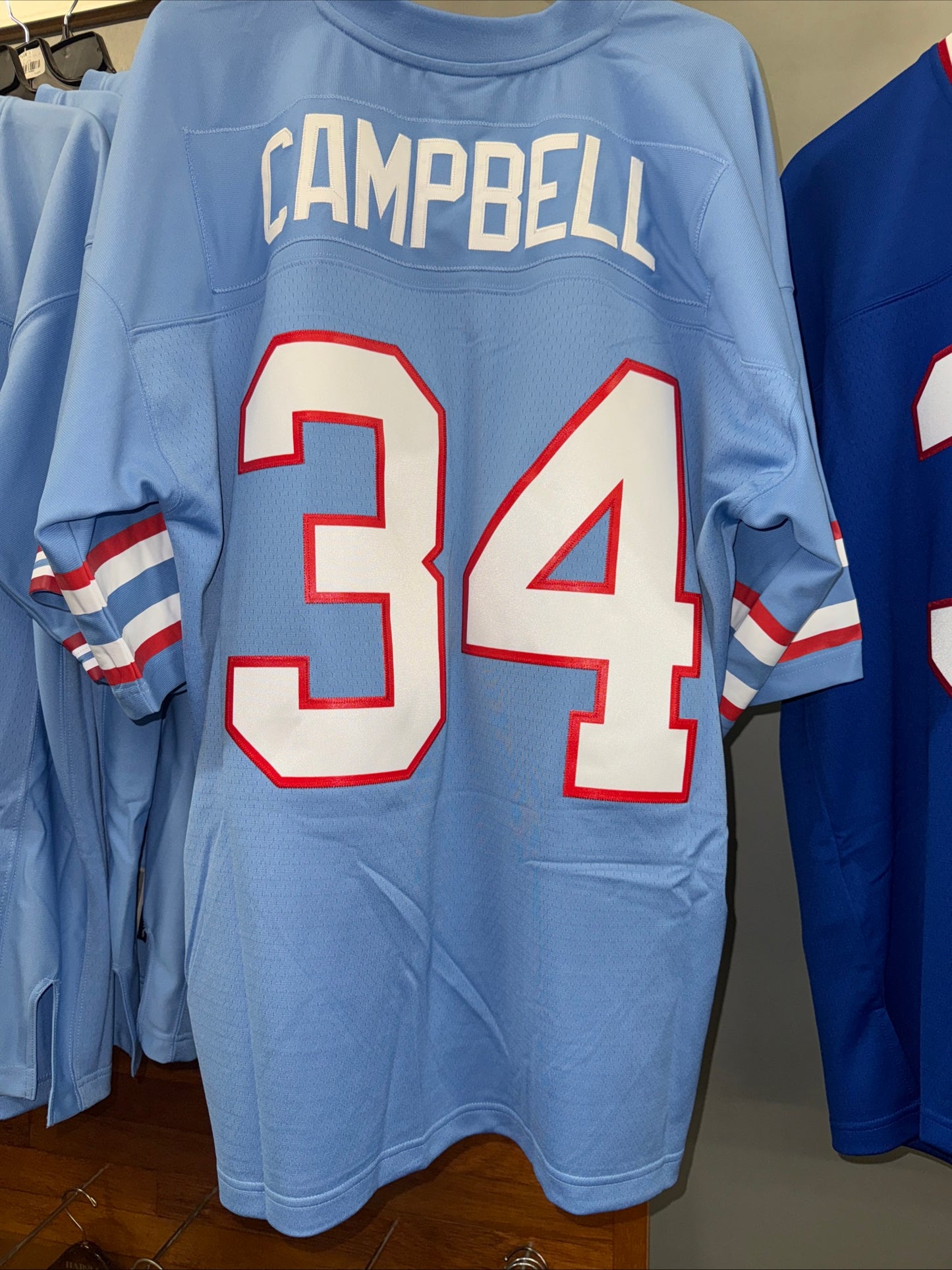 Mitchell&Ness Houston Oilers Earl Campbell NFL Legacy Jersey