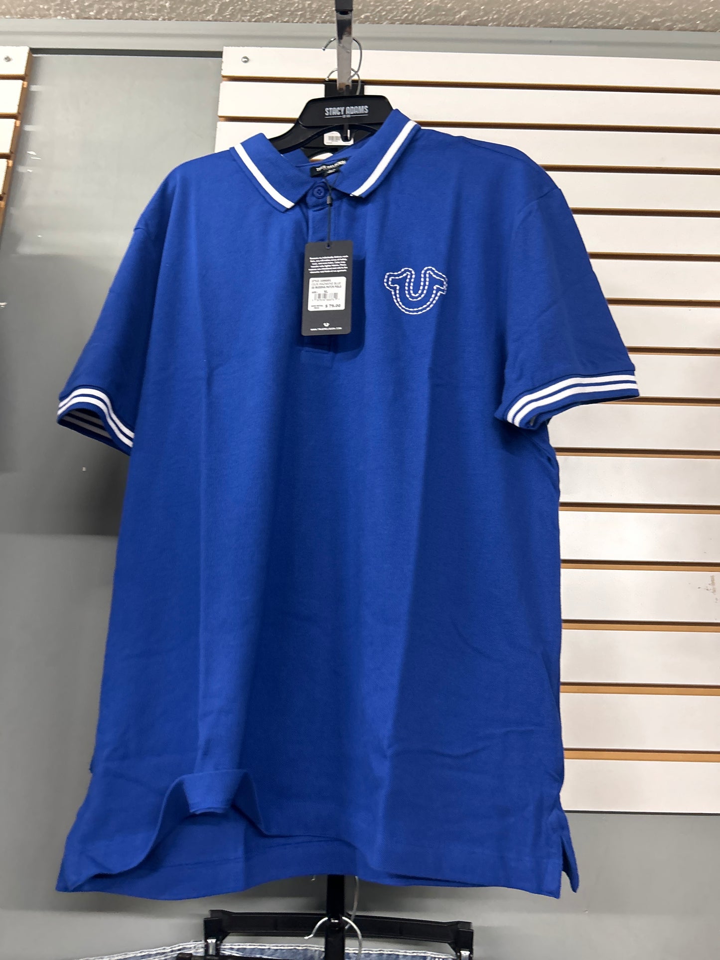 True Religion SS Buddha Patch Polo