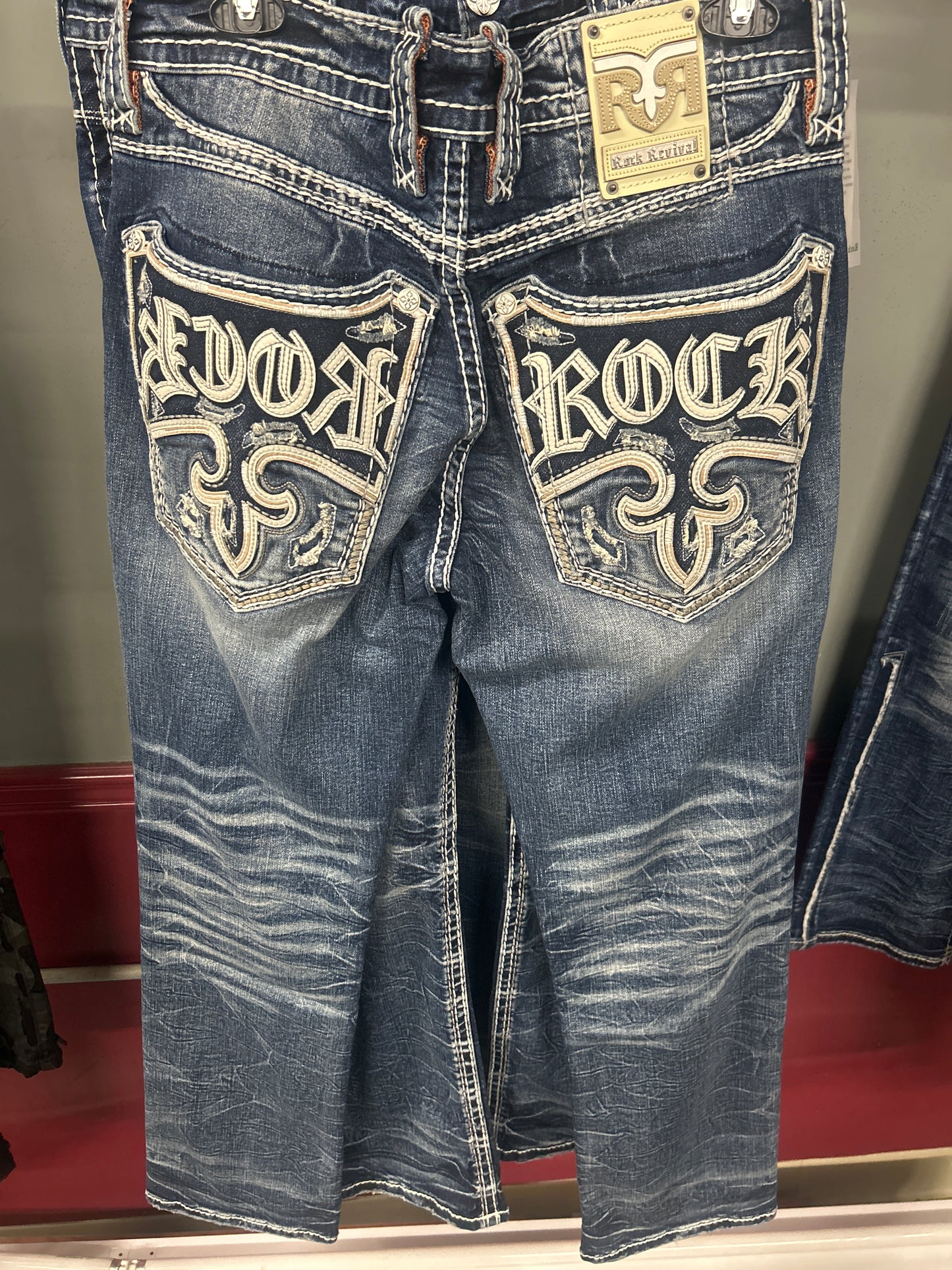 Rock Revival Straight leg Leroy Denim Jean