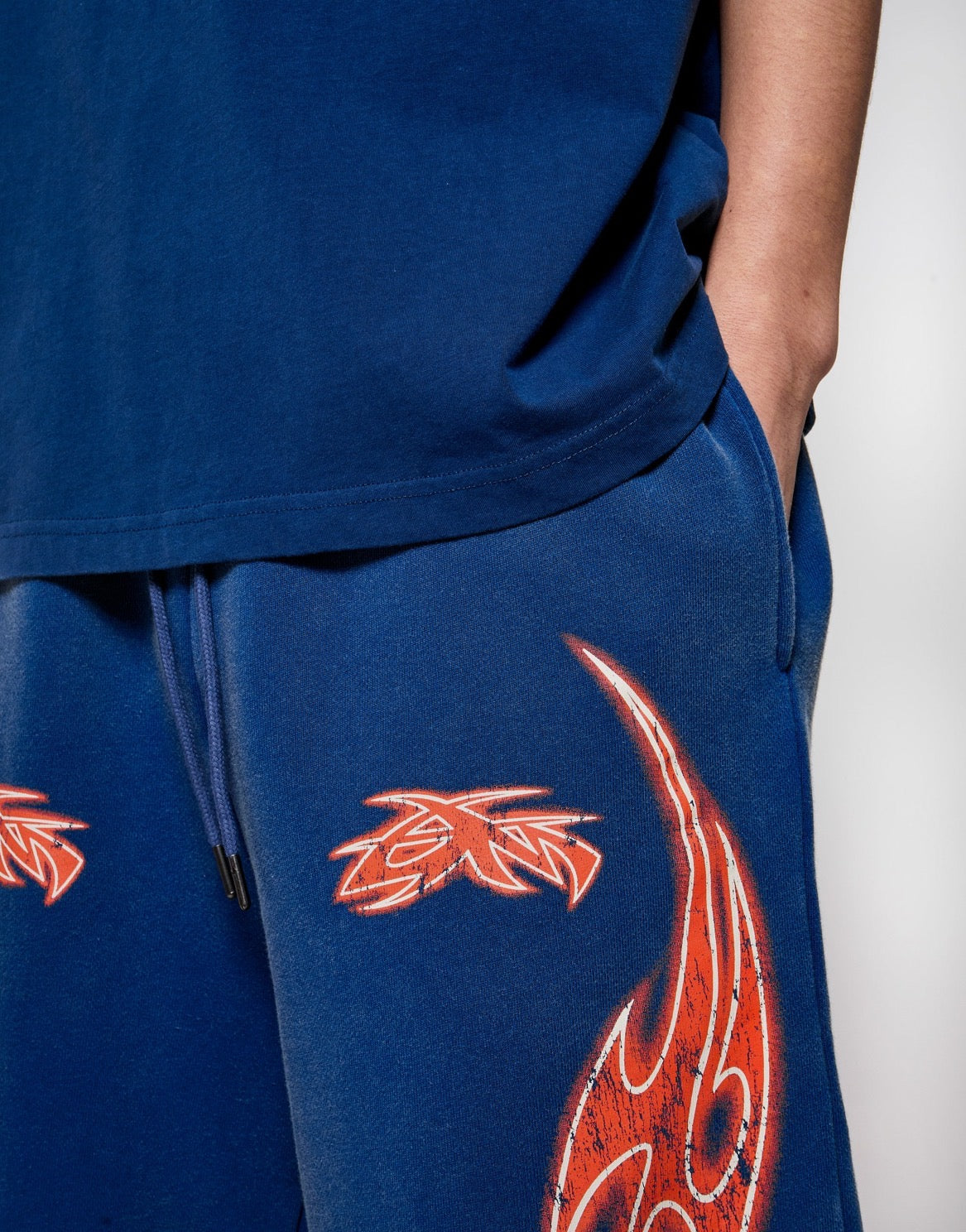 VIVID SHORTS - WASHED BLUE