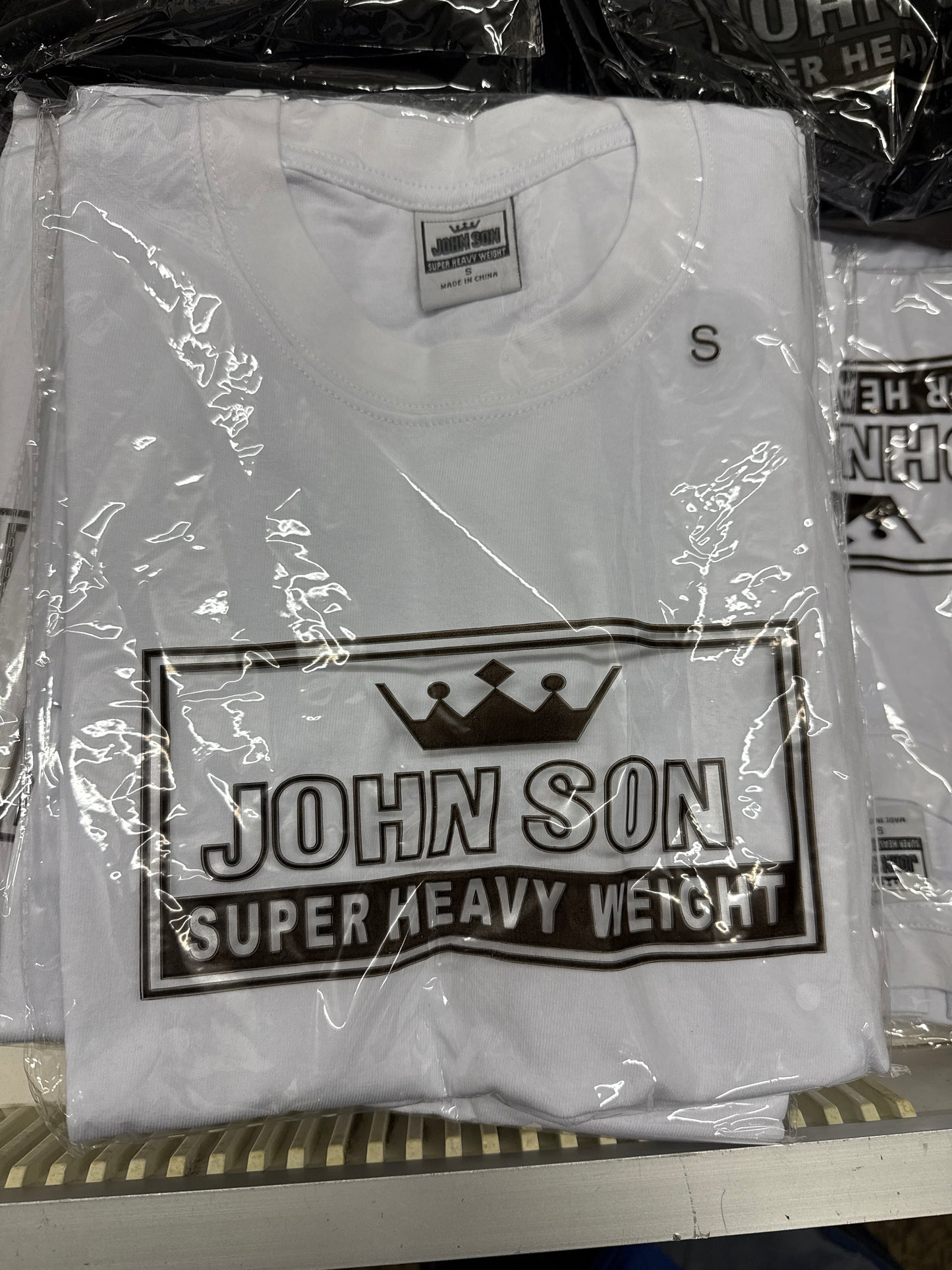 John Son Super Heavy Weight white SS Tee