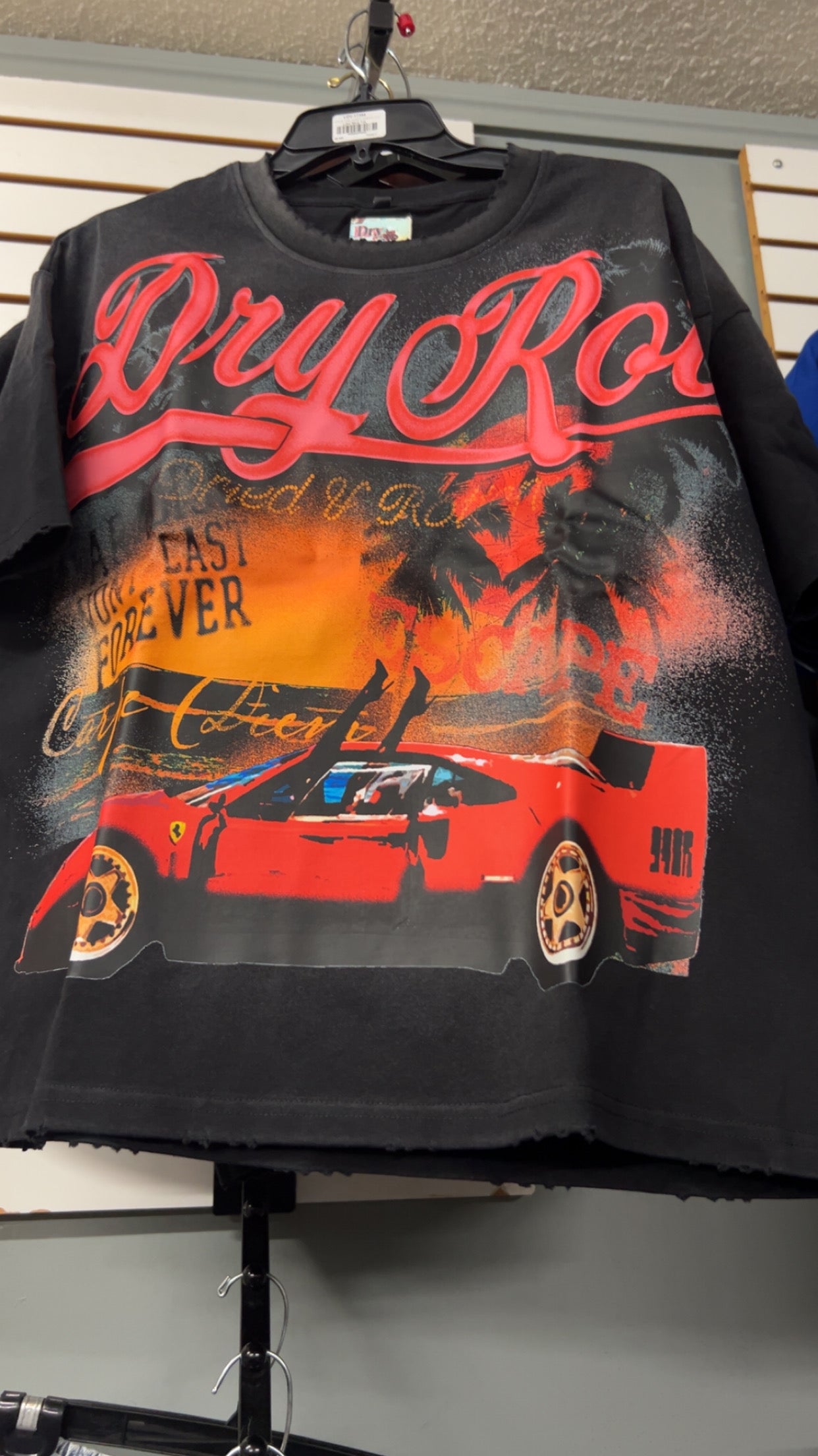 DRY ROT FOR THE MOMENT TEE BLACK