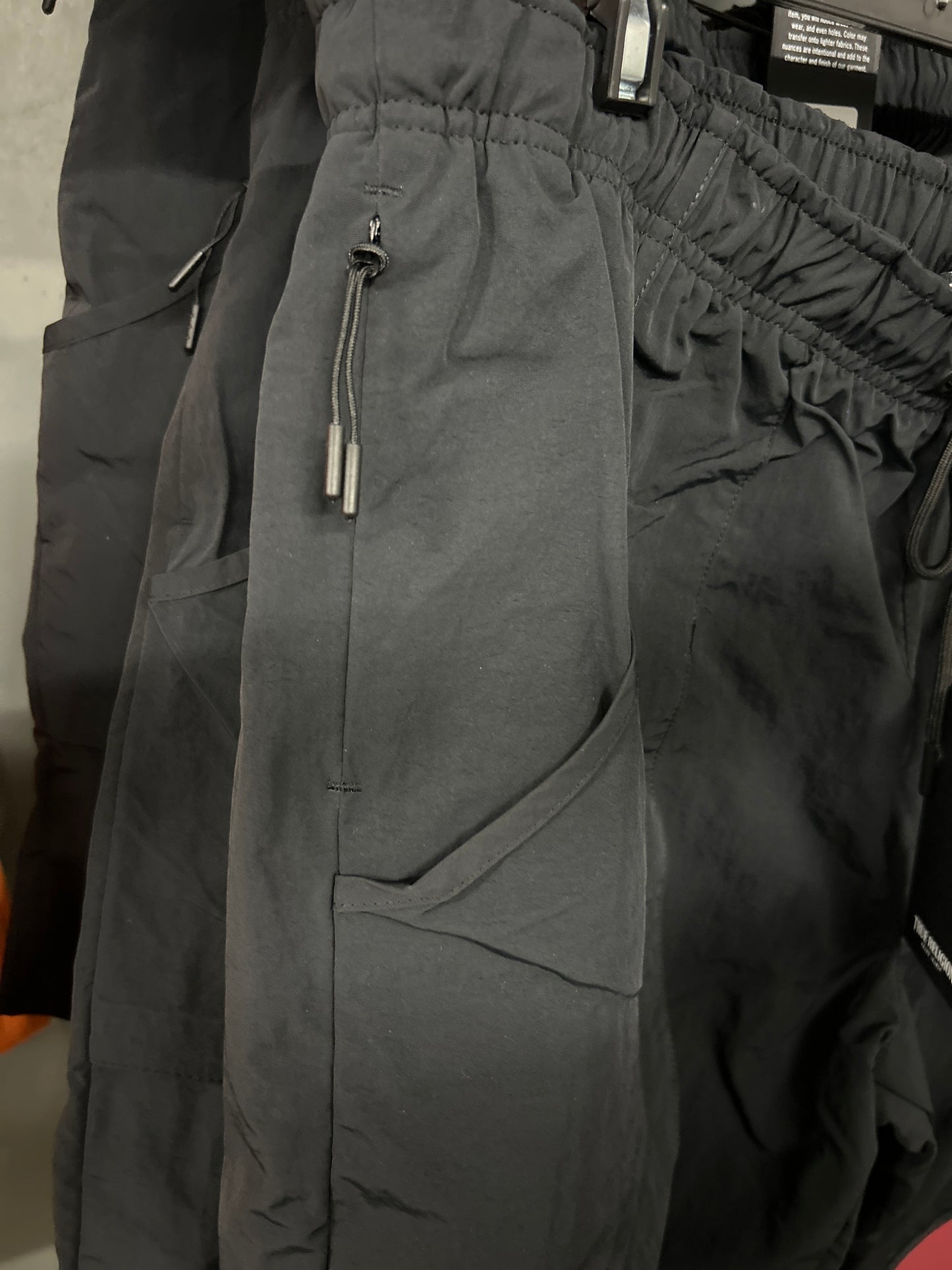 True Religion curved Nylon Shorts