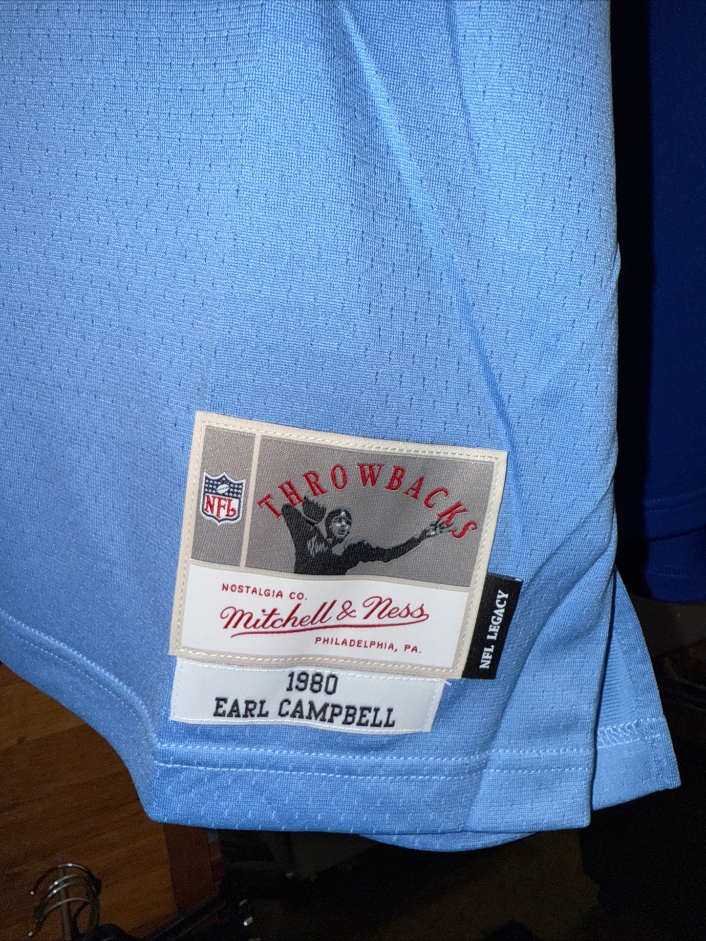 Mitchell&Ness Houston Oilers Earl Campbell NFL Legacy Jersey