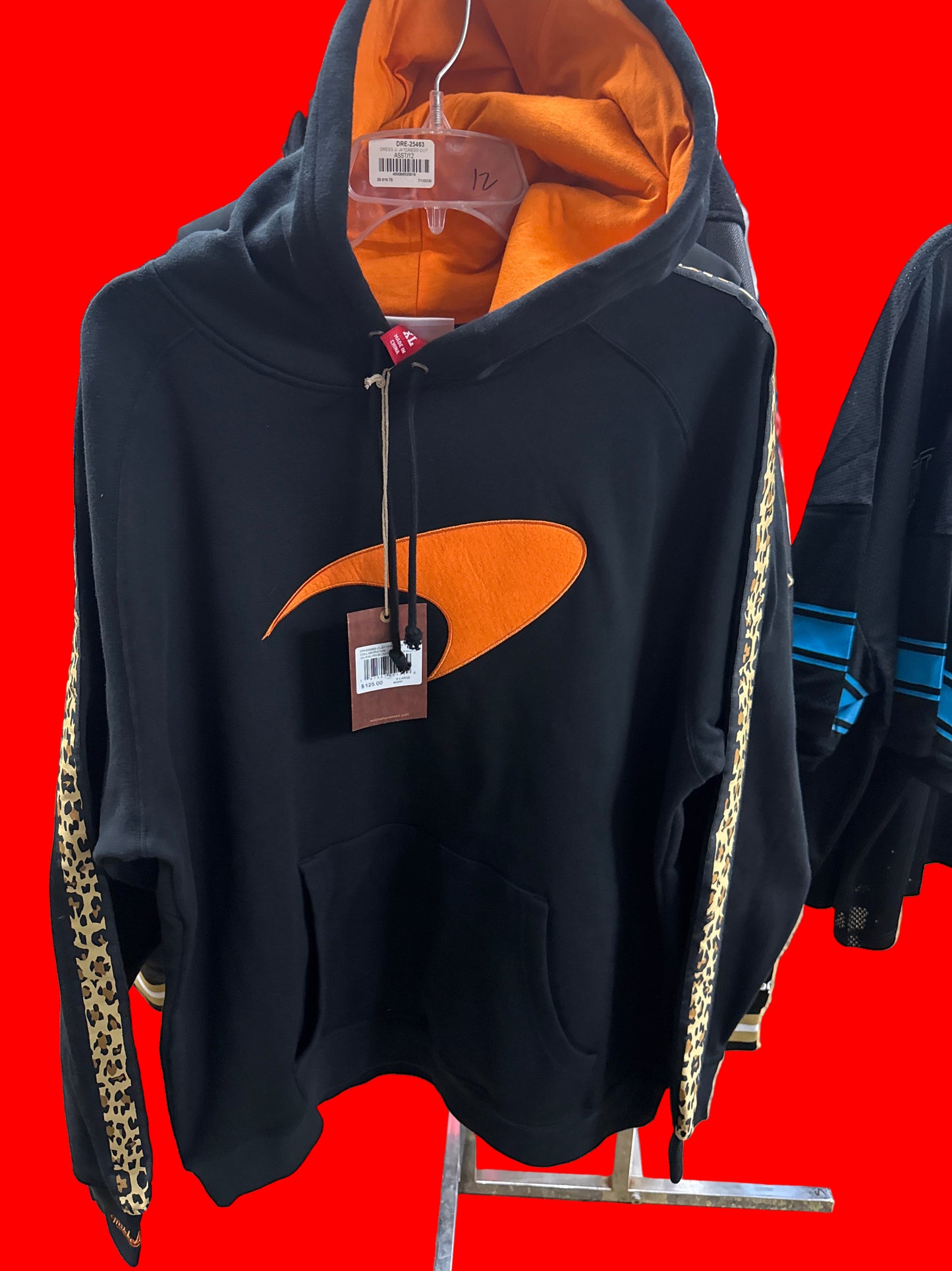 Collab McLaren Big Logo Fleece Hoodie Vegas Edition