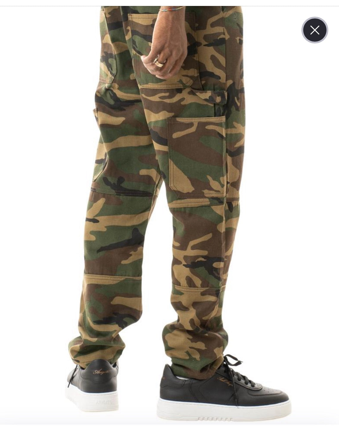 King Apparel Earlham Tech Workwear Pant Camo