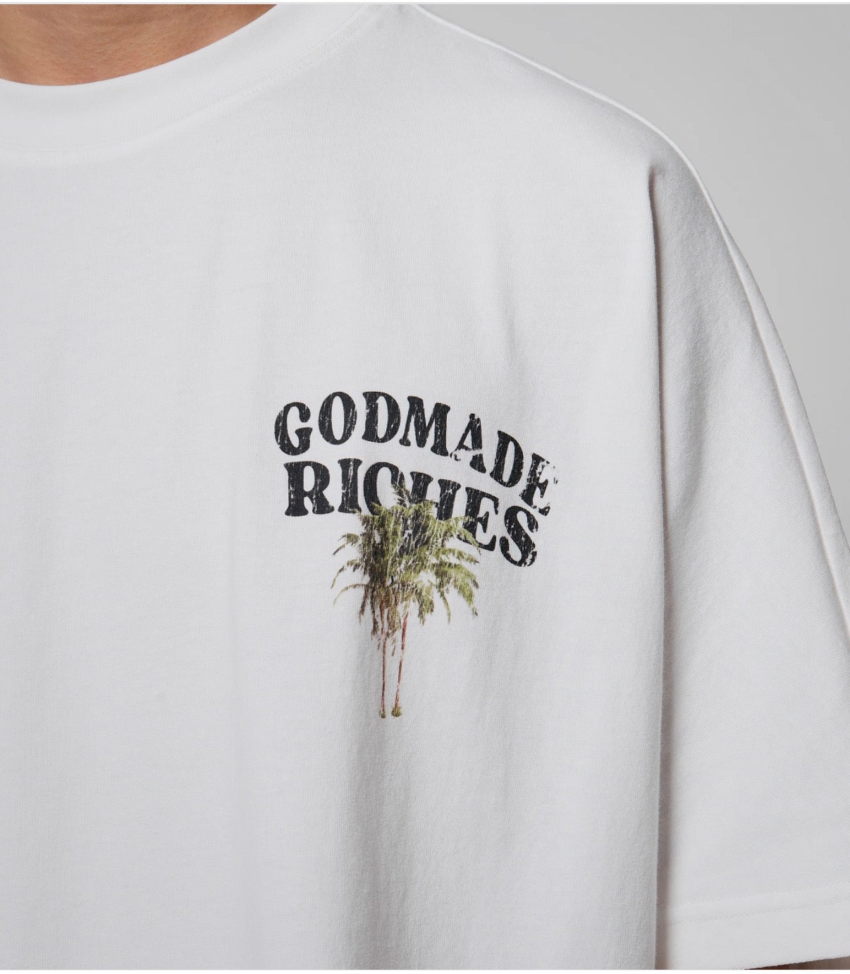 CALIFORNIA RICHES - OFF WHITE TEE