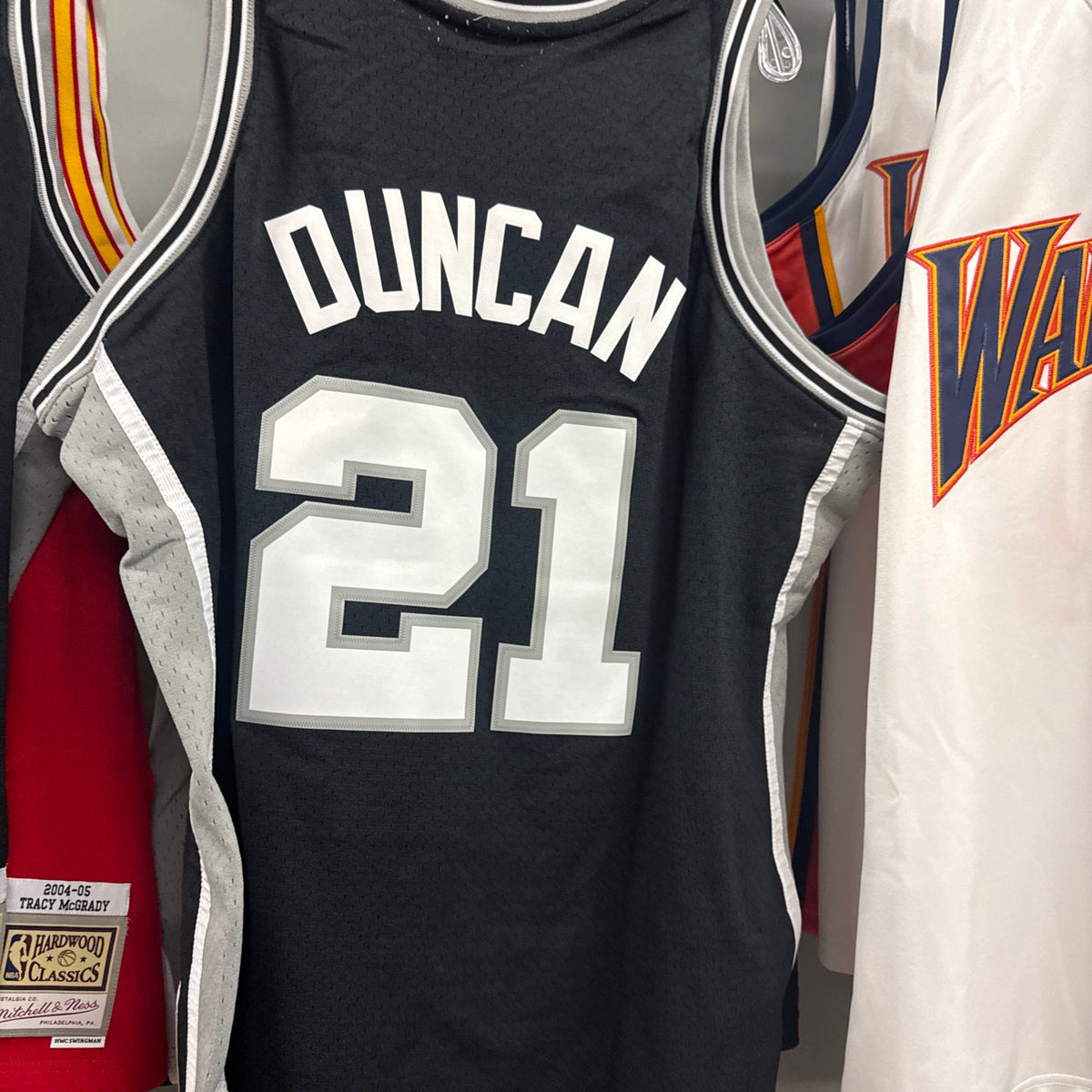 Tim Duncan Sam Antonio Spurs 1998-99 Mitchell&Ness Jersey