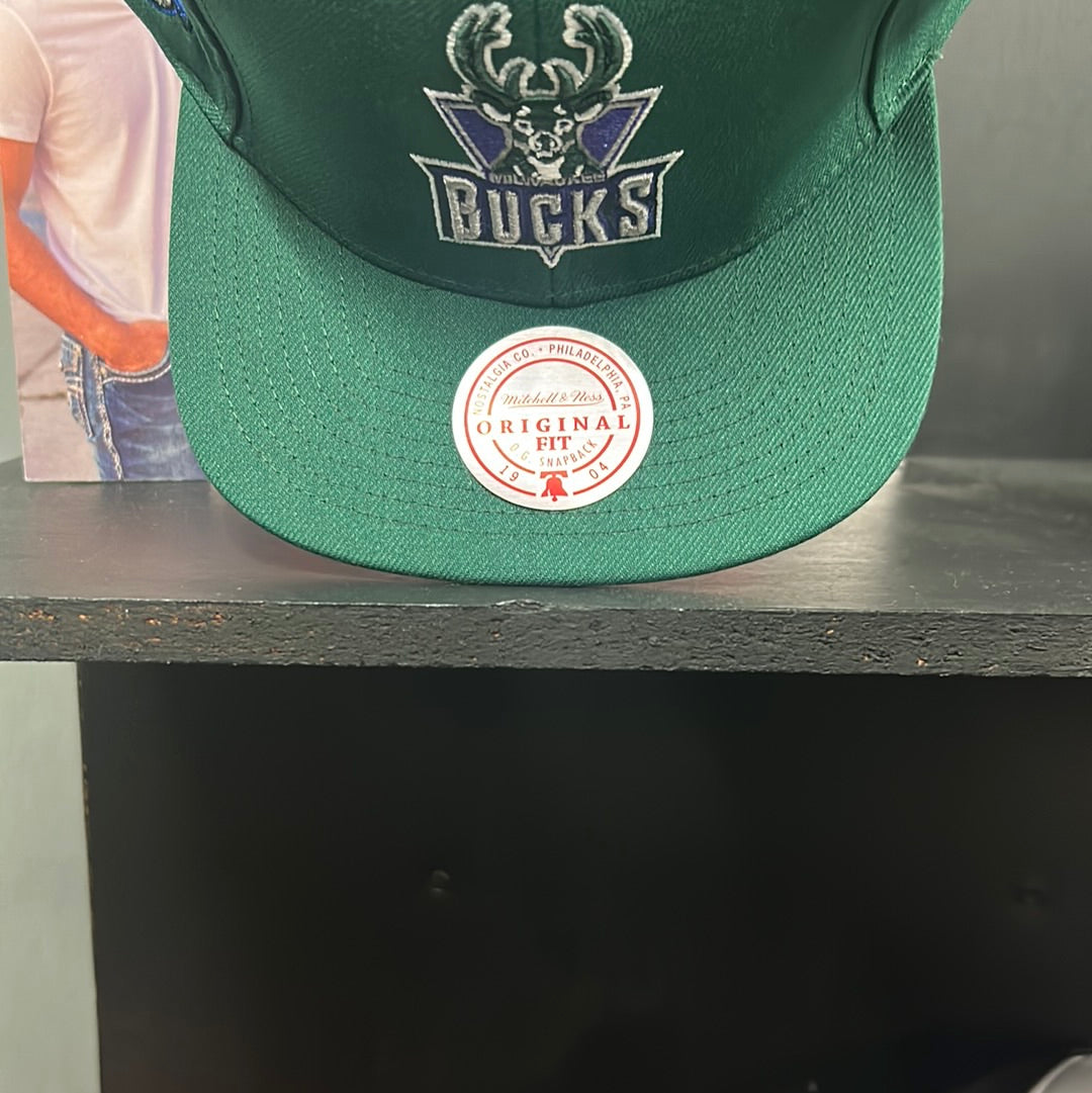 Mitchell&Ness Milwaukee Bucks snap back