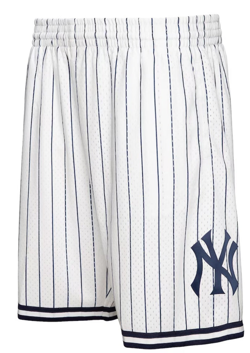 MLB TEAM ID MESH SHORTS YANKEES
