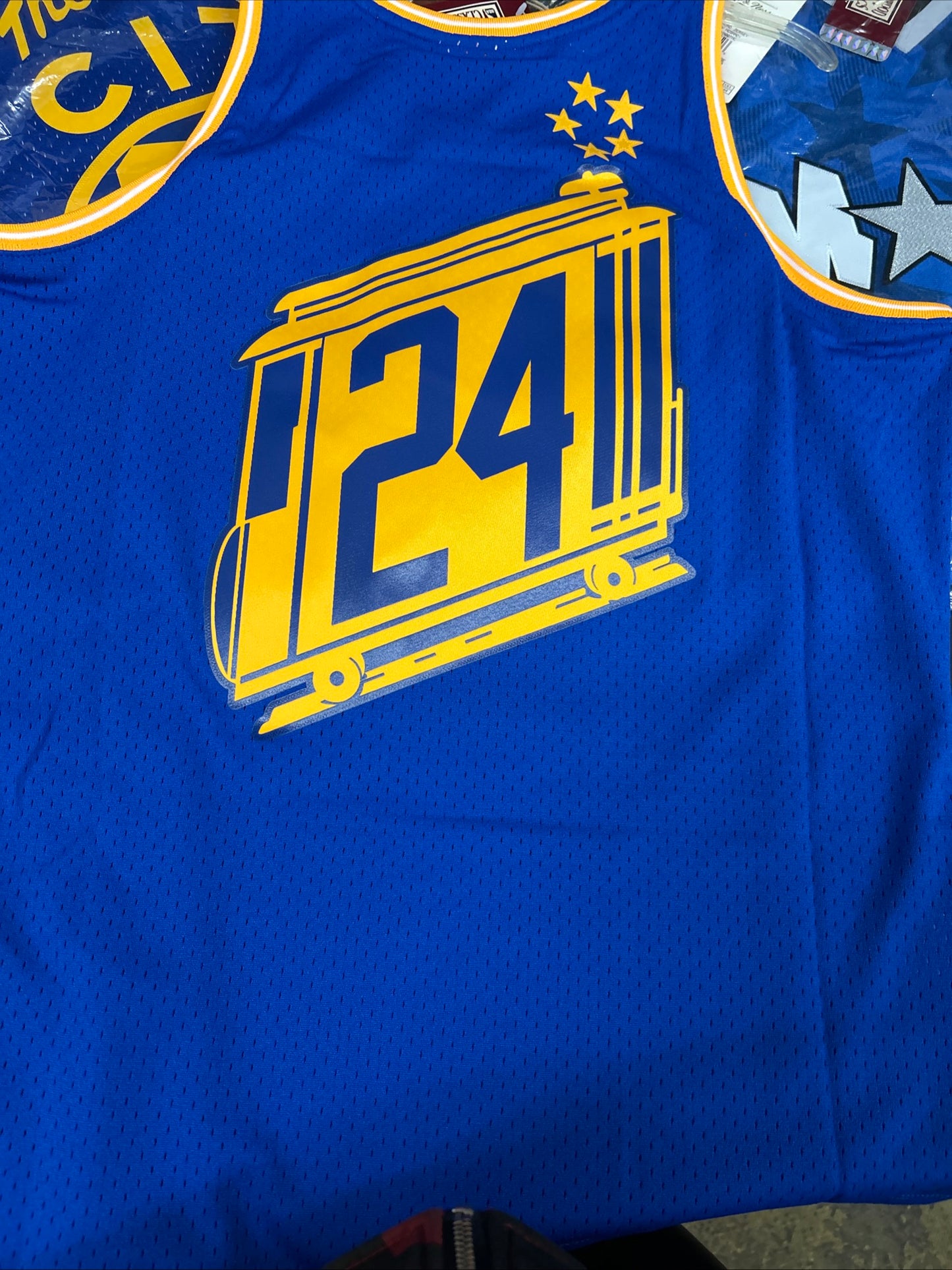 NBA Mitchell&Ness Swingman Jersey warriors Rick Barry