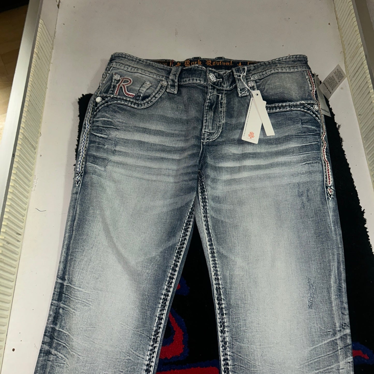 Rock Revivals Jaycee straight leg jeans