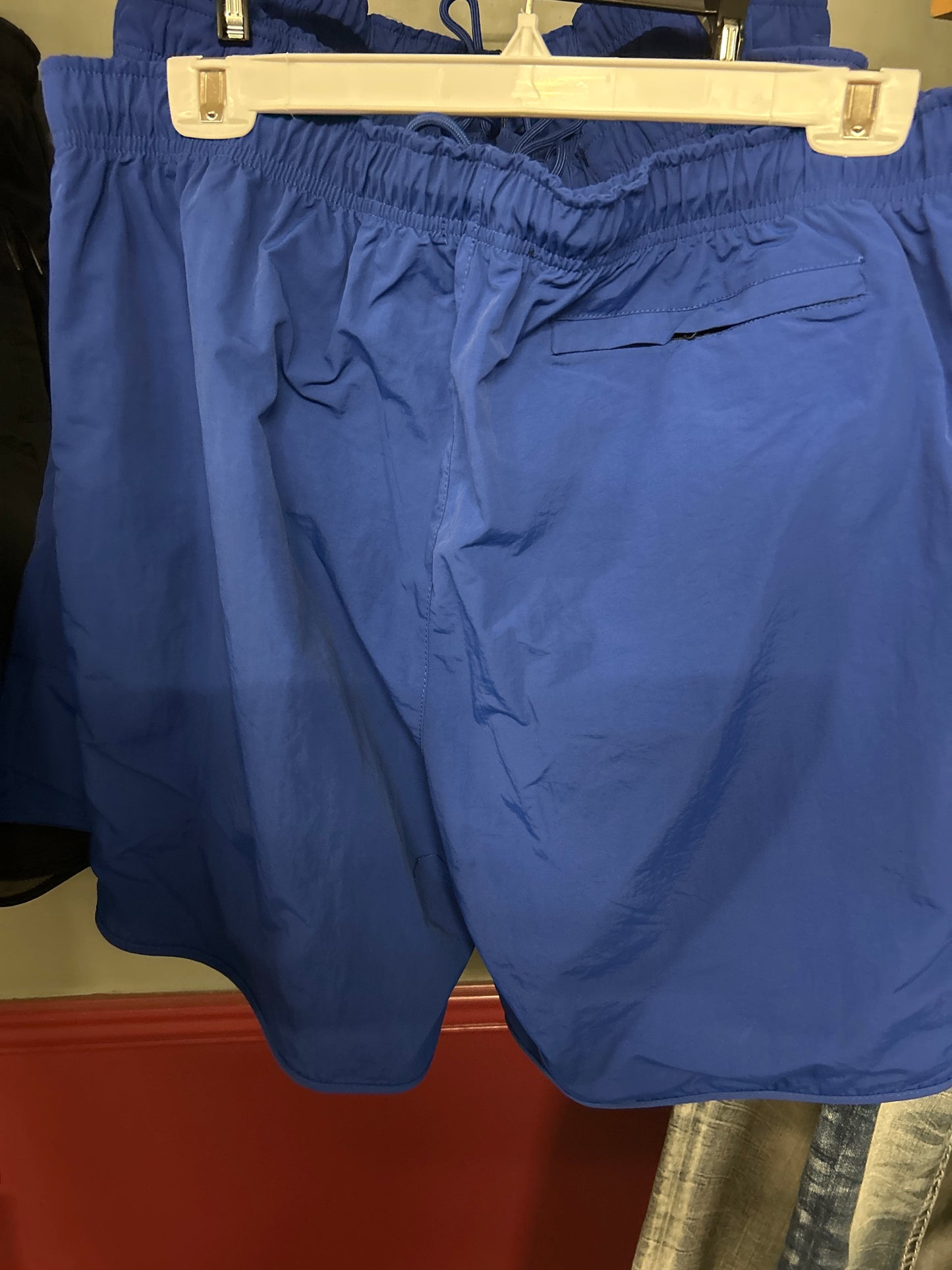 True Religion Curved Nylon Shorts