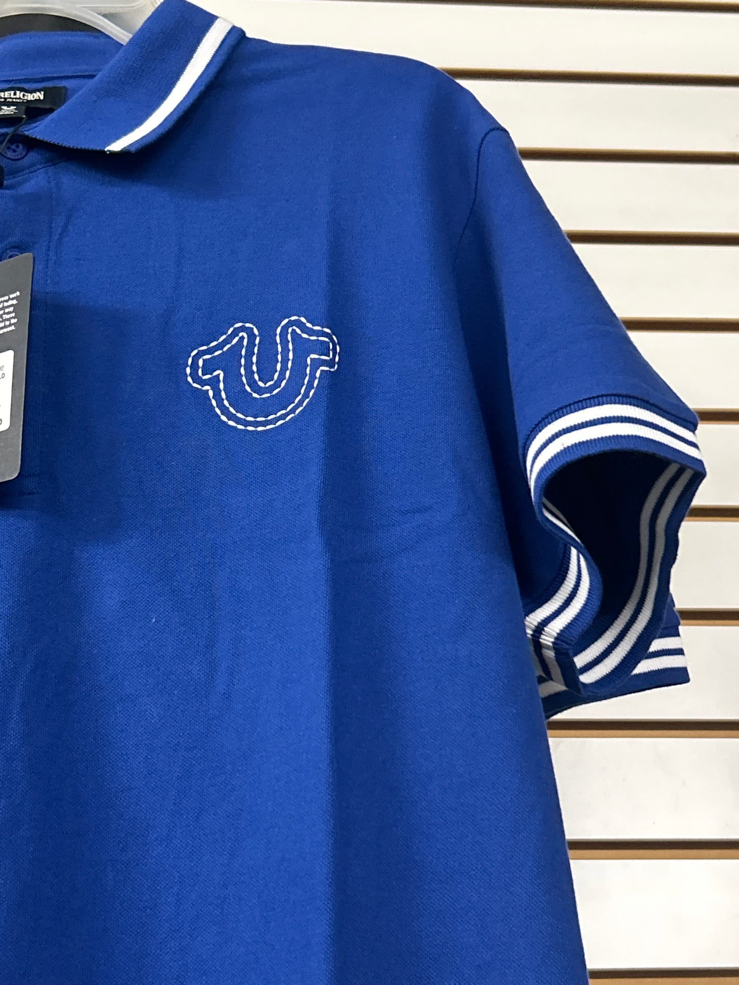 True Religion SS Buddha Patch Polo