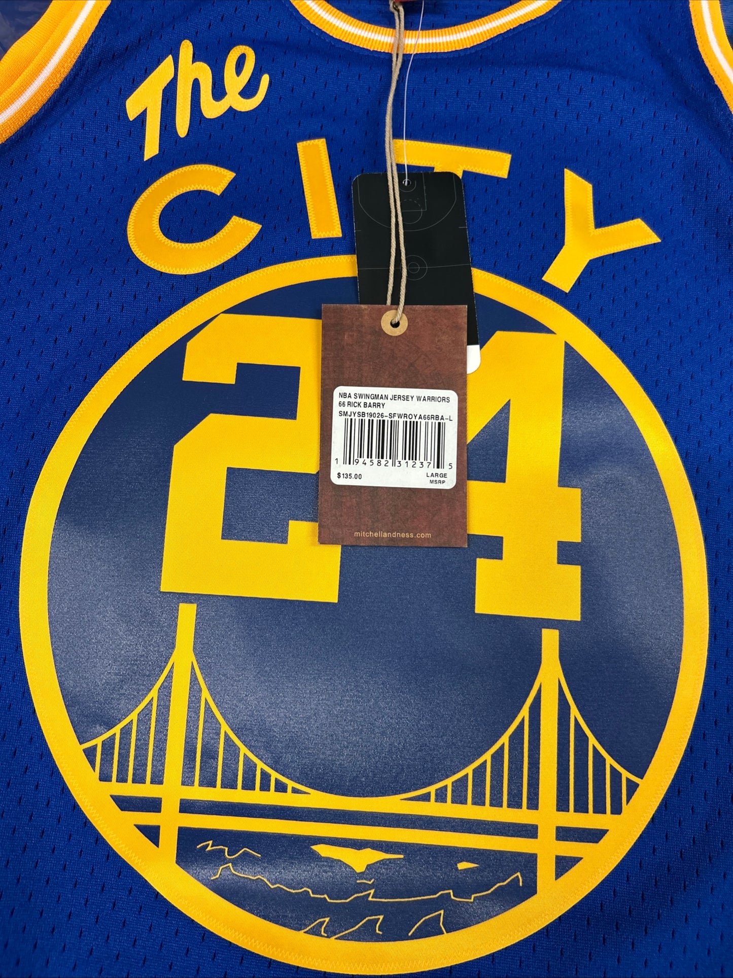 NBA Mitchell&Ness Swingman Jersey warriors Rick Barry