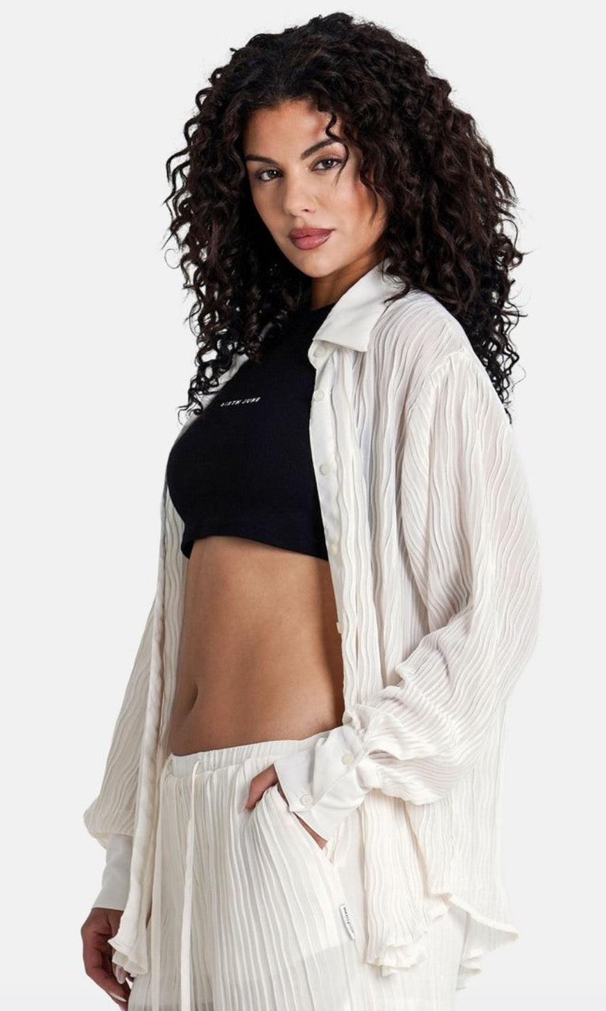 Sixth June Shirt Textured off white