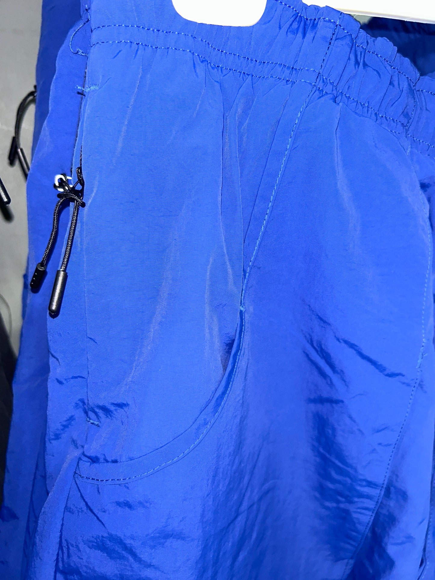 True Religion Curved Nylon Shorts