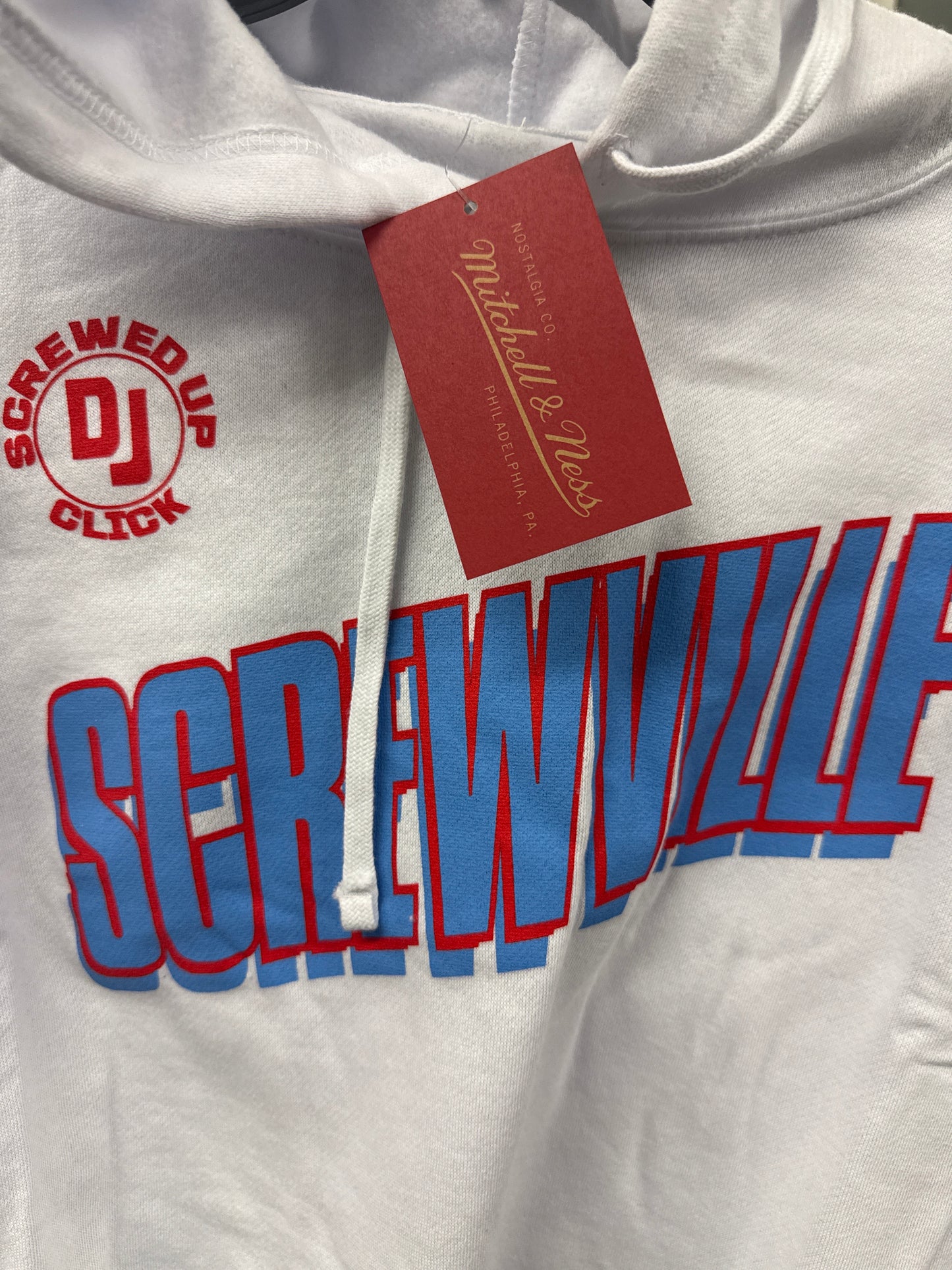 Collab screwville women’s crop pullover Mitchell&Ness