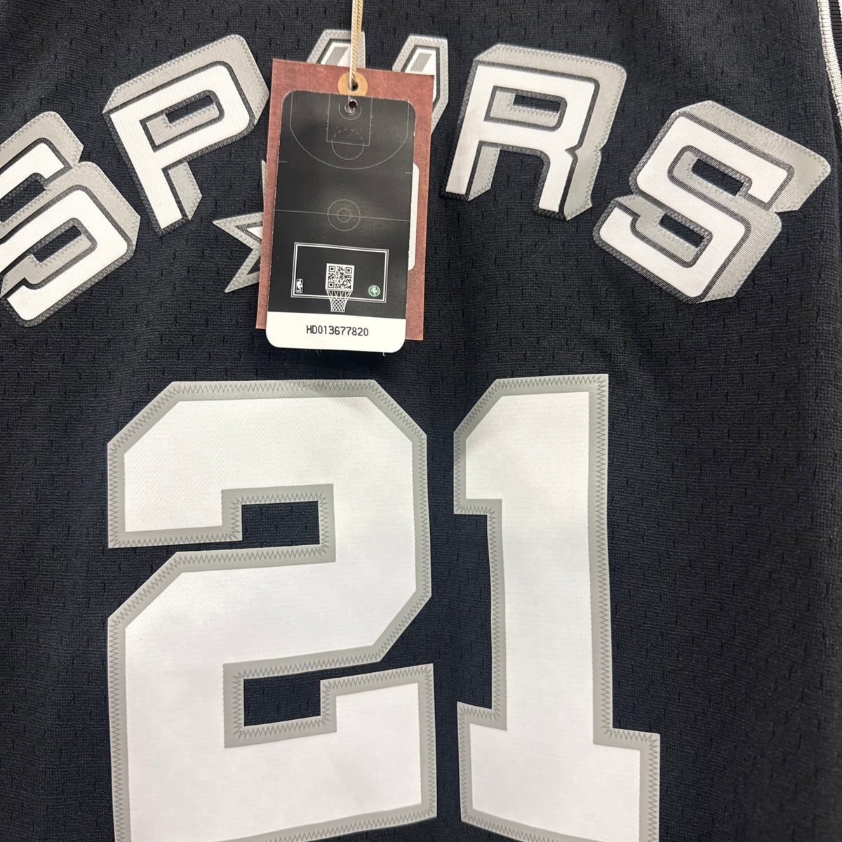 Tim Duncan Sam Antonio Spurs 1998-99 Mitchell&Ness Jersey