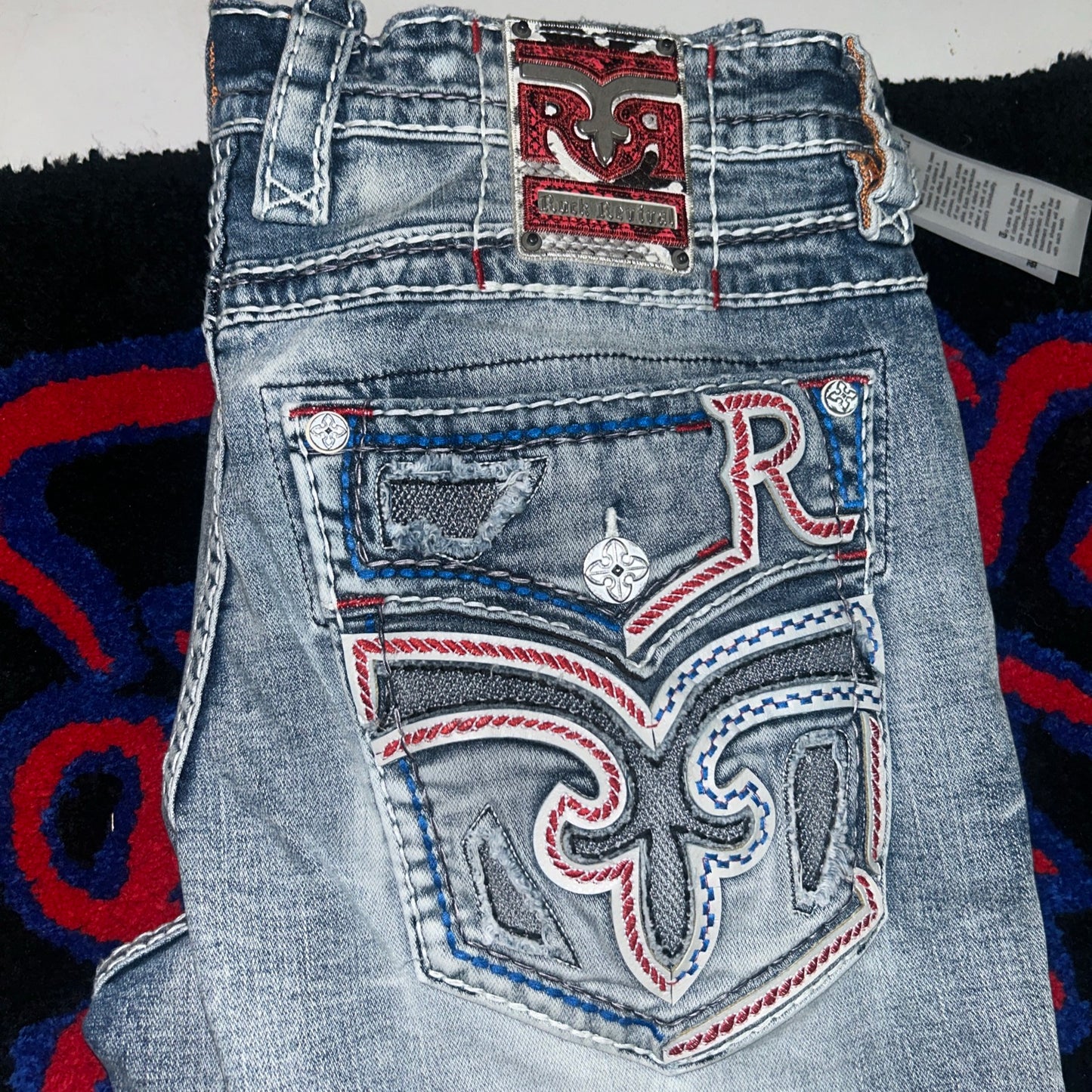 Rock Revivals Jaycee straight leg jeans