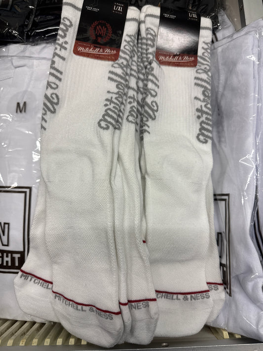 Mitchell&Ness crew socks 3 pack