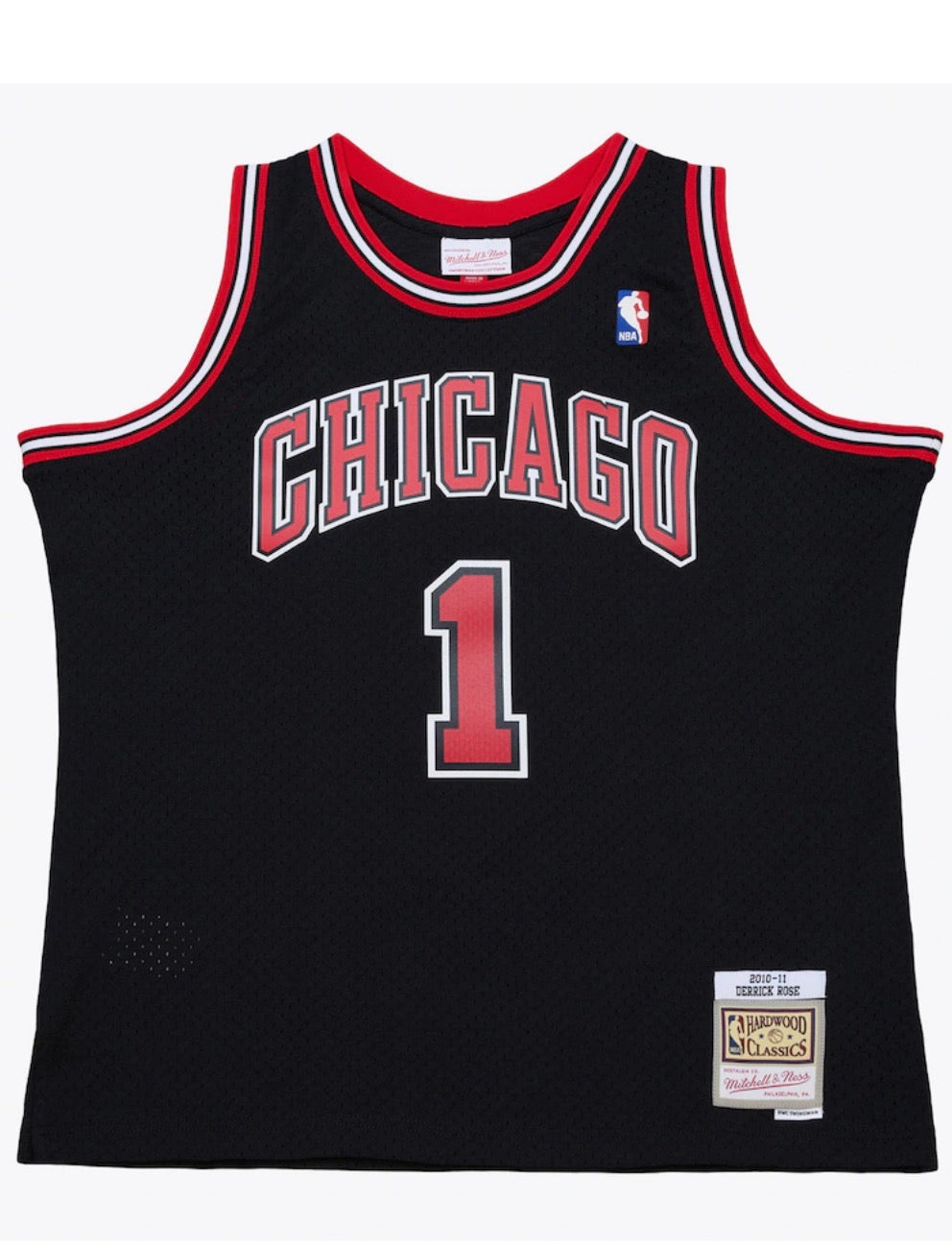 Derrick Rose Chicago Bulls 2010-11 Black Swingman Jersey