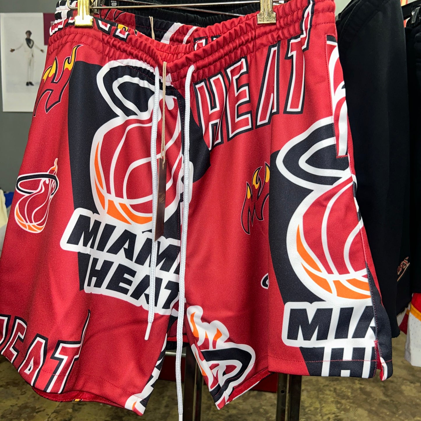 NBA Sublimated Shorts Miami Heat