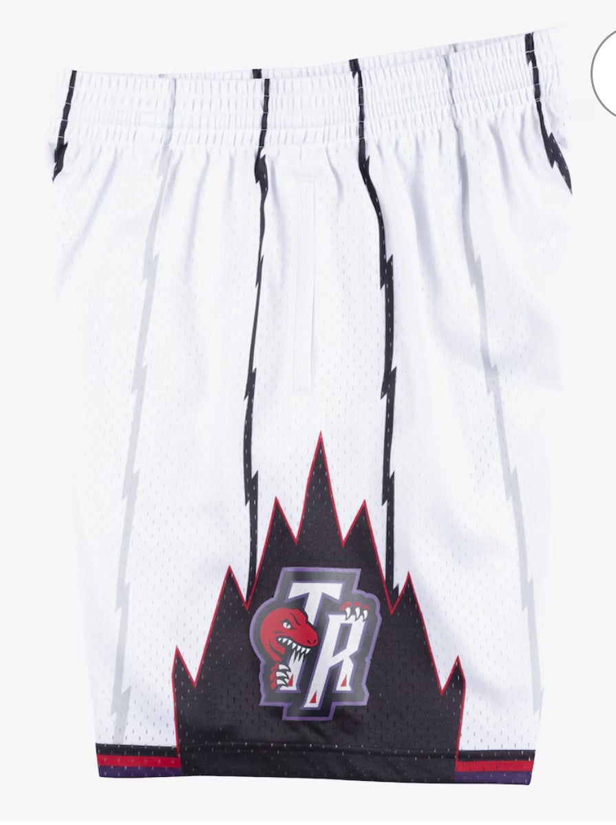 Toronto Raptors 1998-99 White Swingman Basketball Shorts