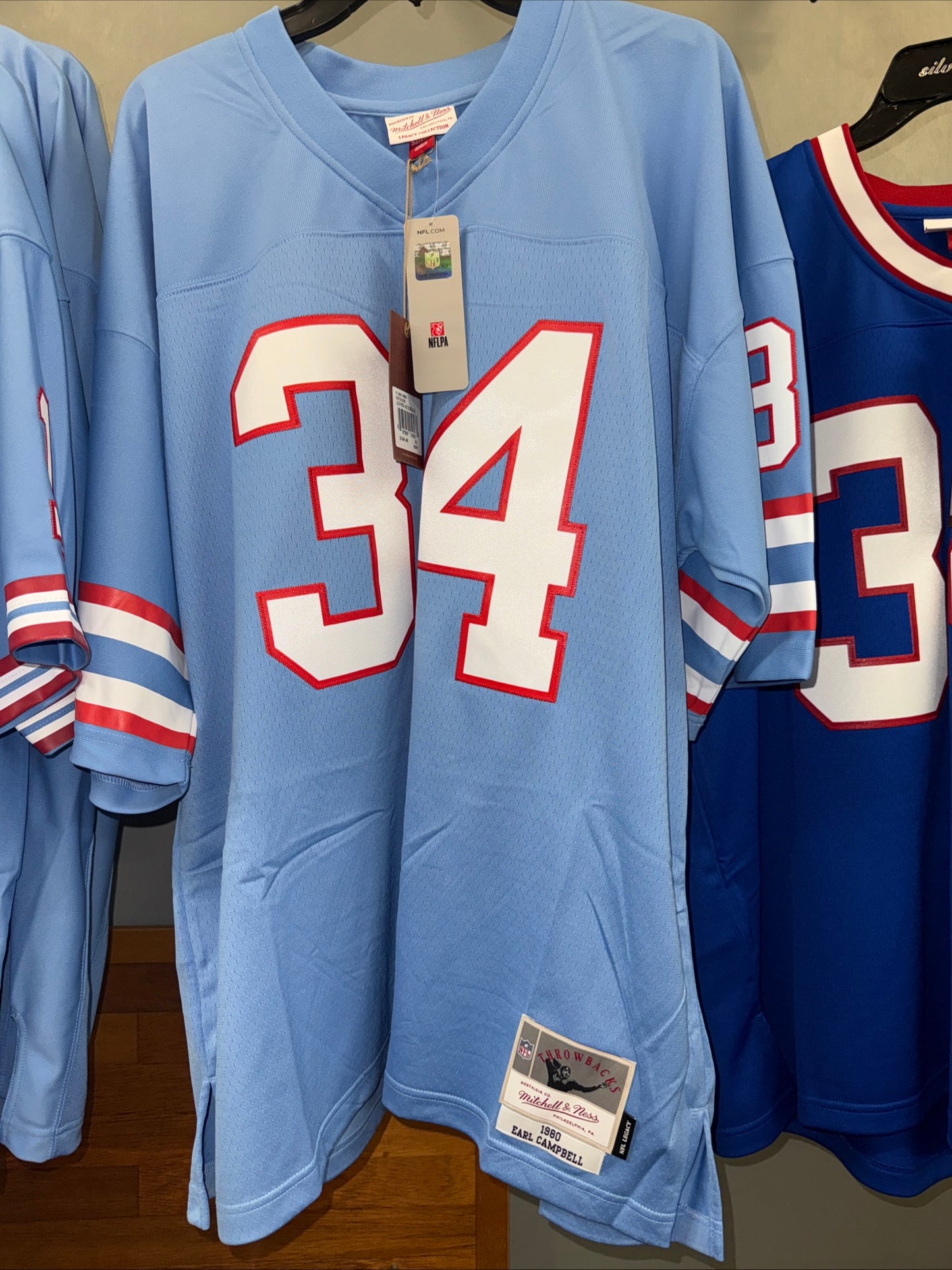 Mitchell&Ness Houston Oilers Earl Campbell NFL Legacy Jersey
