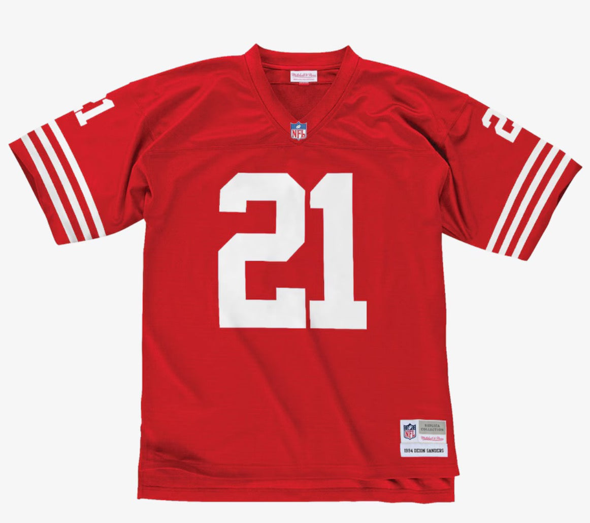 Deon Sanders 1994 San Francisco 49ers Legacy Jersey