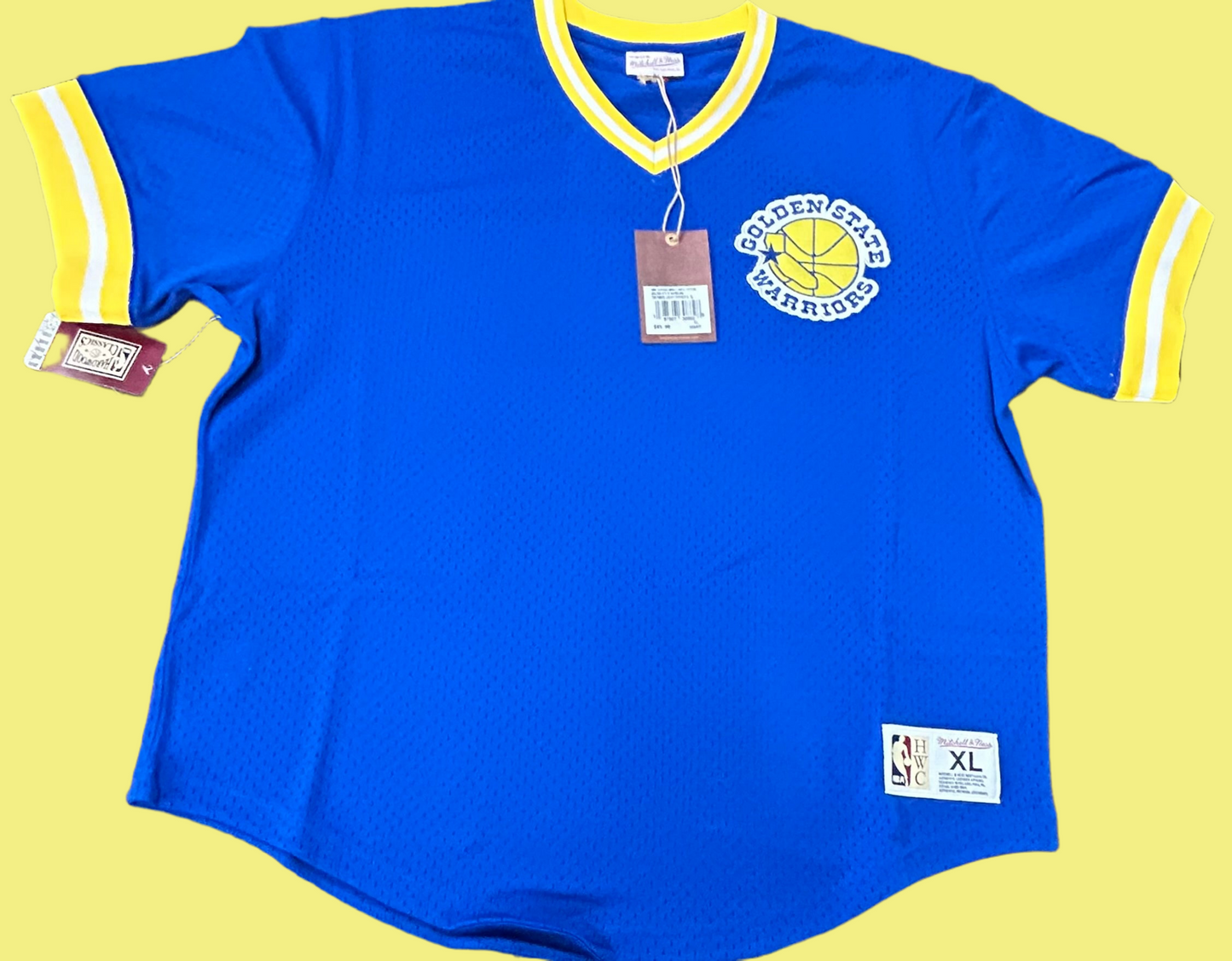 Golden State Warriors Mitchell&Ness Jersey