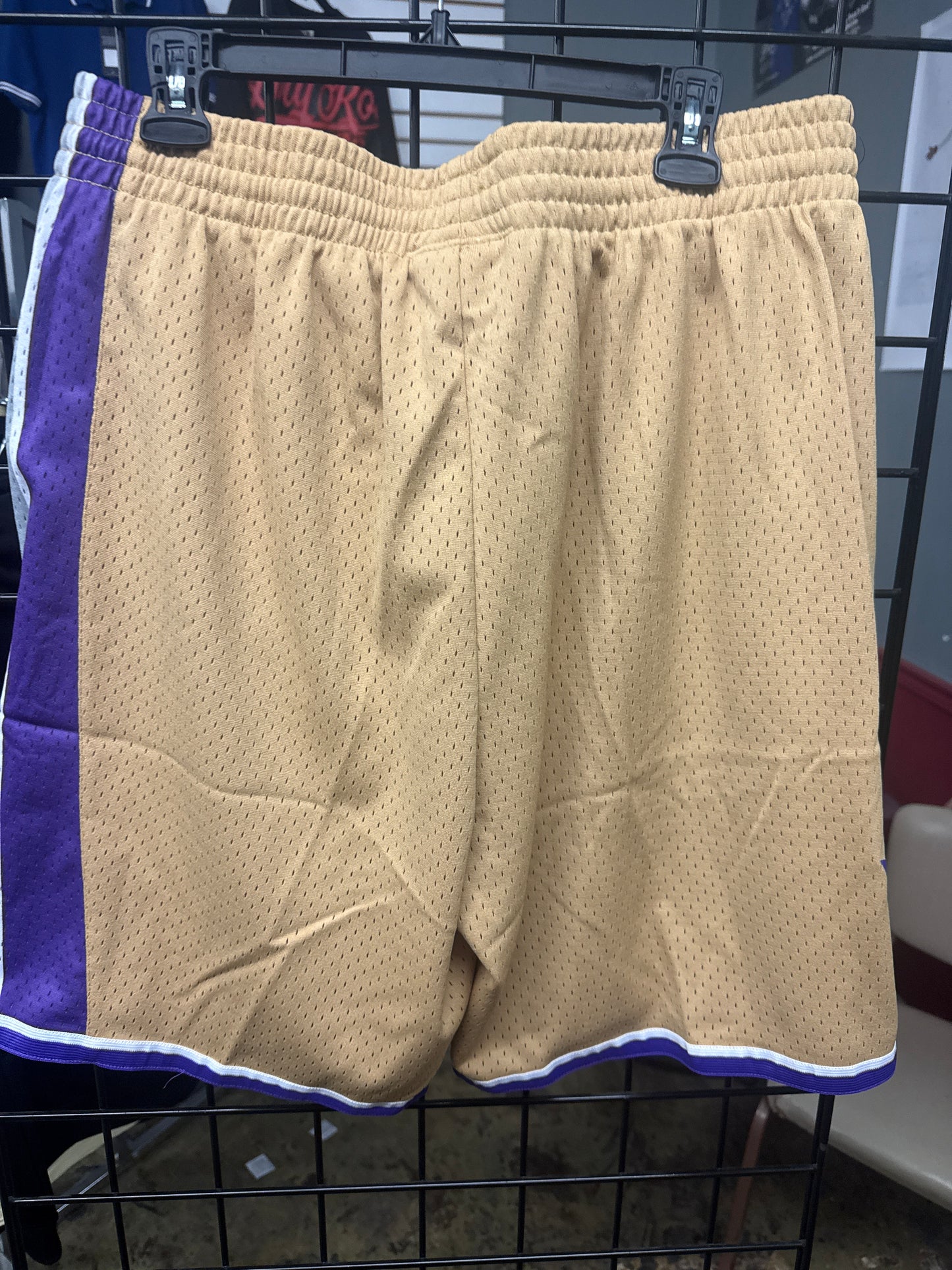 Sacramento Kings 2005-06 Gold Shorts