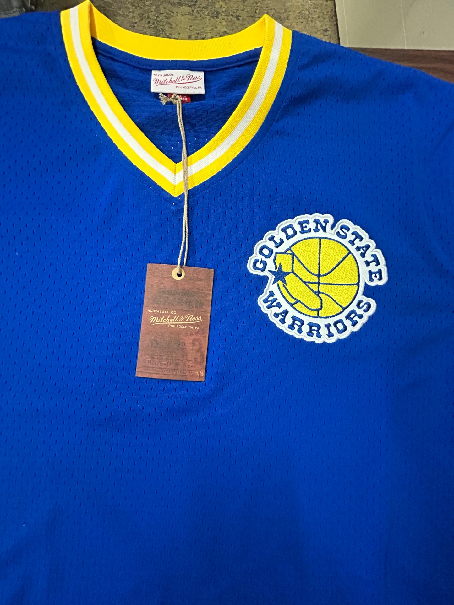 Golden State Warriors Mitchell&Ness Jersey