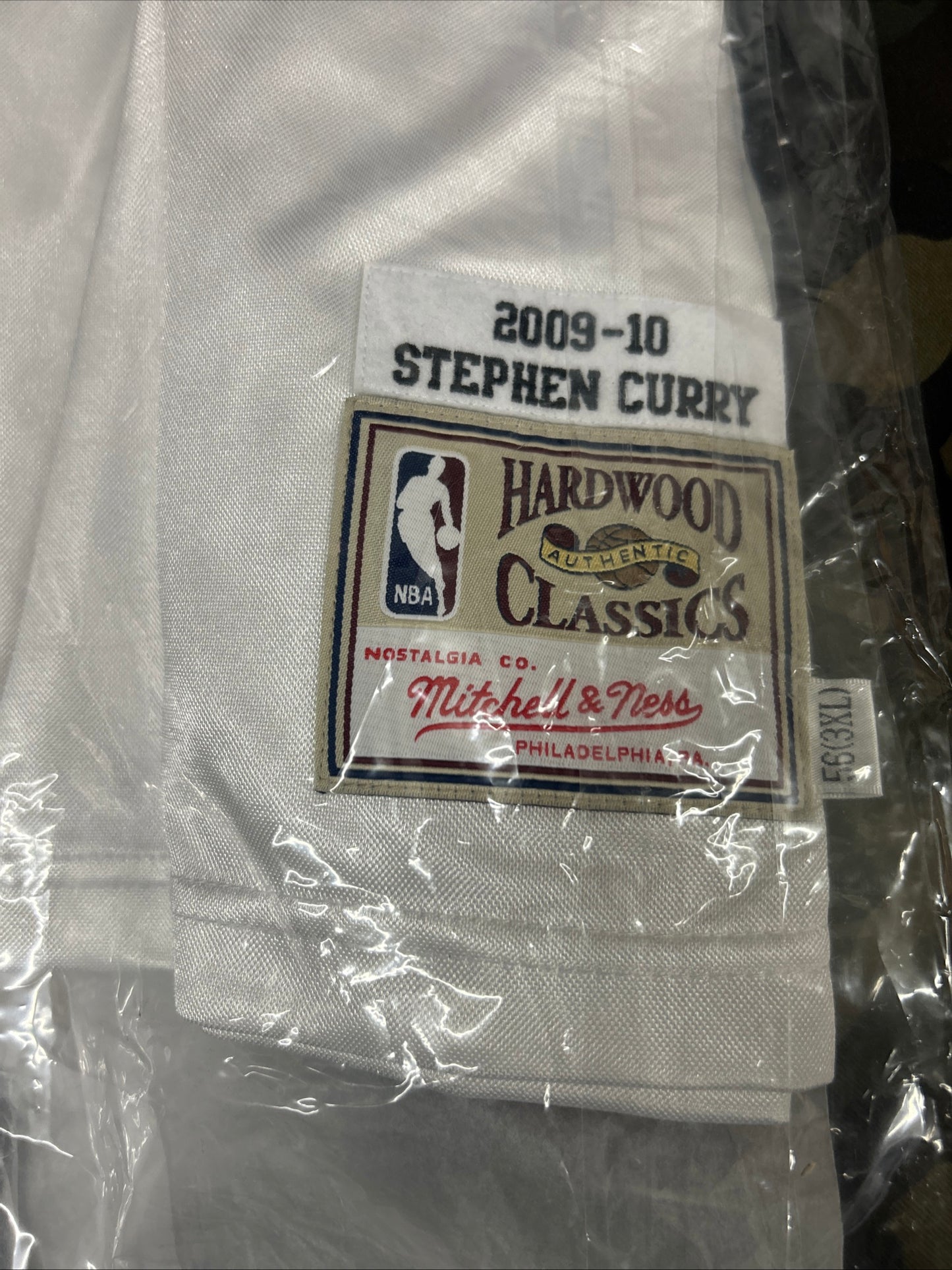 NBA Authentic warriors Stephen curry 2009-2010 Jersey