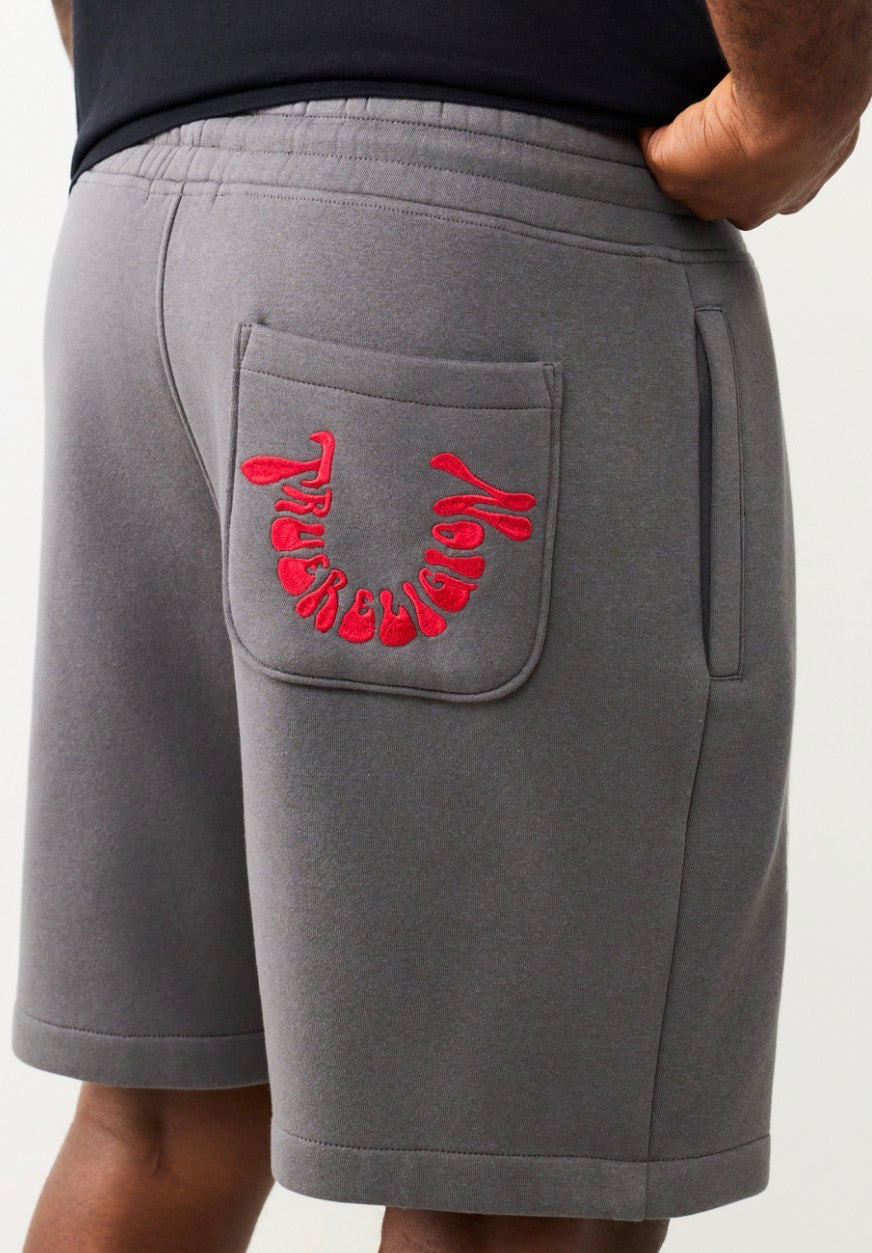 Groovy Horse Shoe Fleece shorts