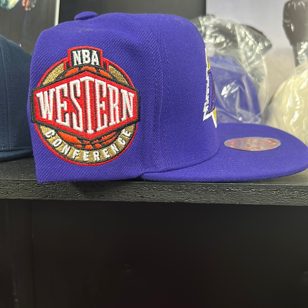 NBA CONFERENCE PATCH SNAPBACK LAKERS