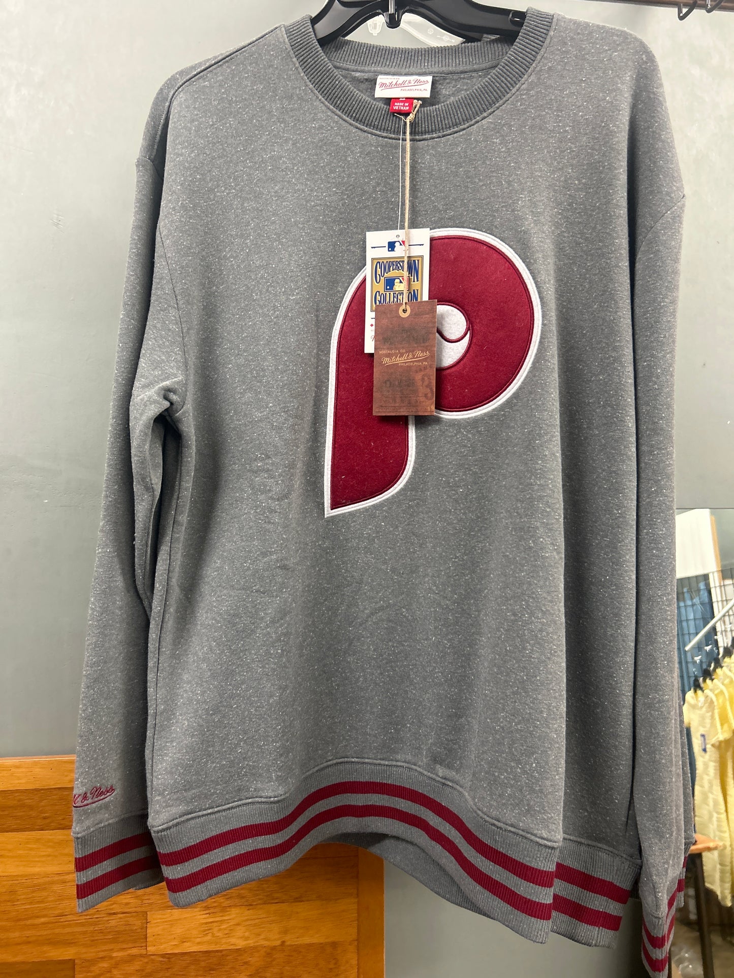 MLB Phillies snow washed fleece