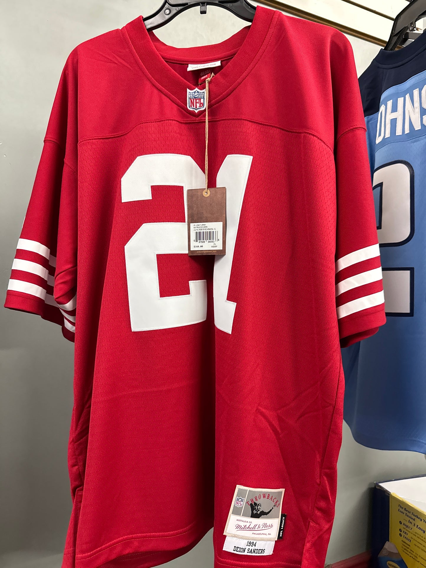 Deon Sanders 1994 San Francisco 49ers Legacy Jersey