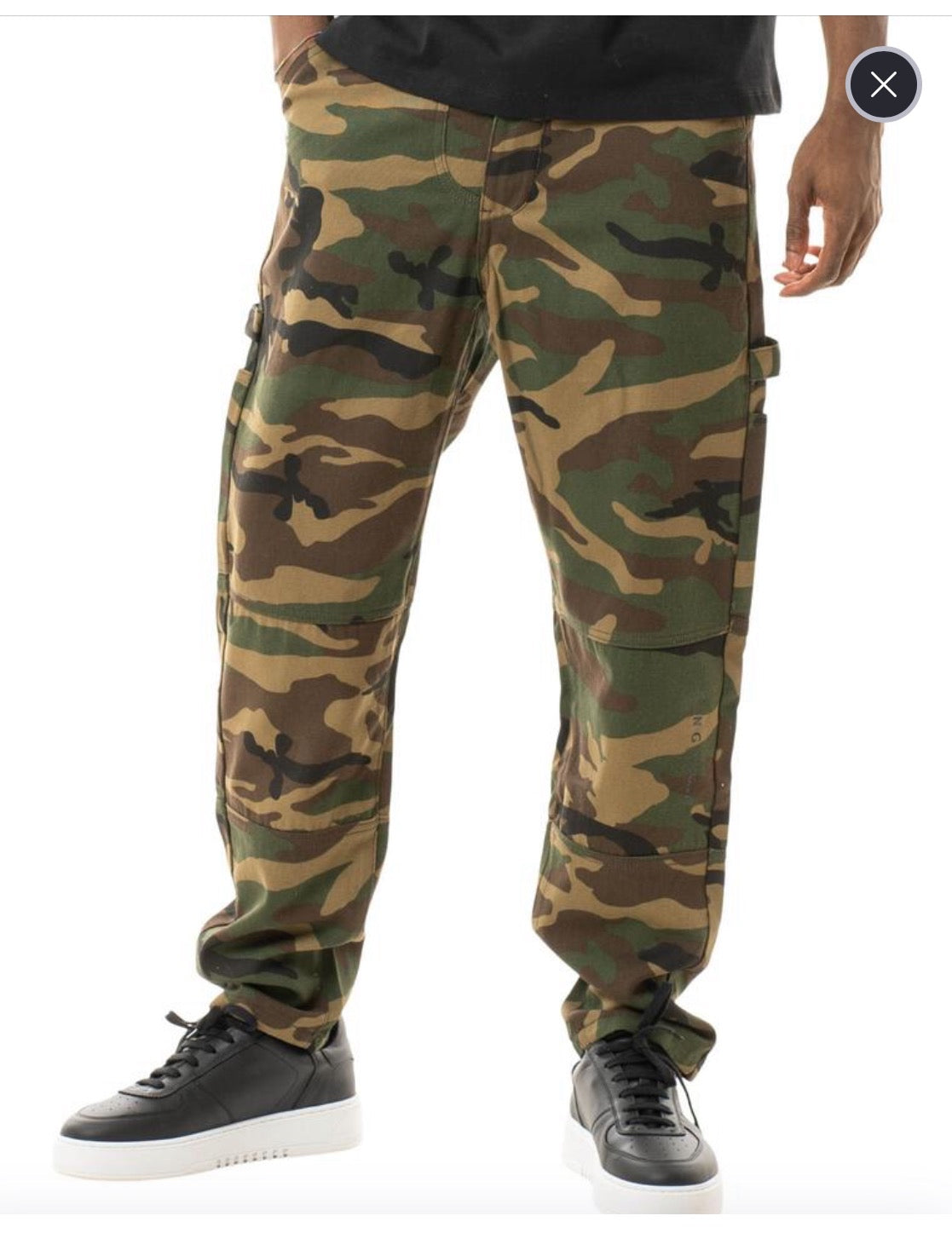 King Apparel Earlham Tech Workwear Pant Camo