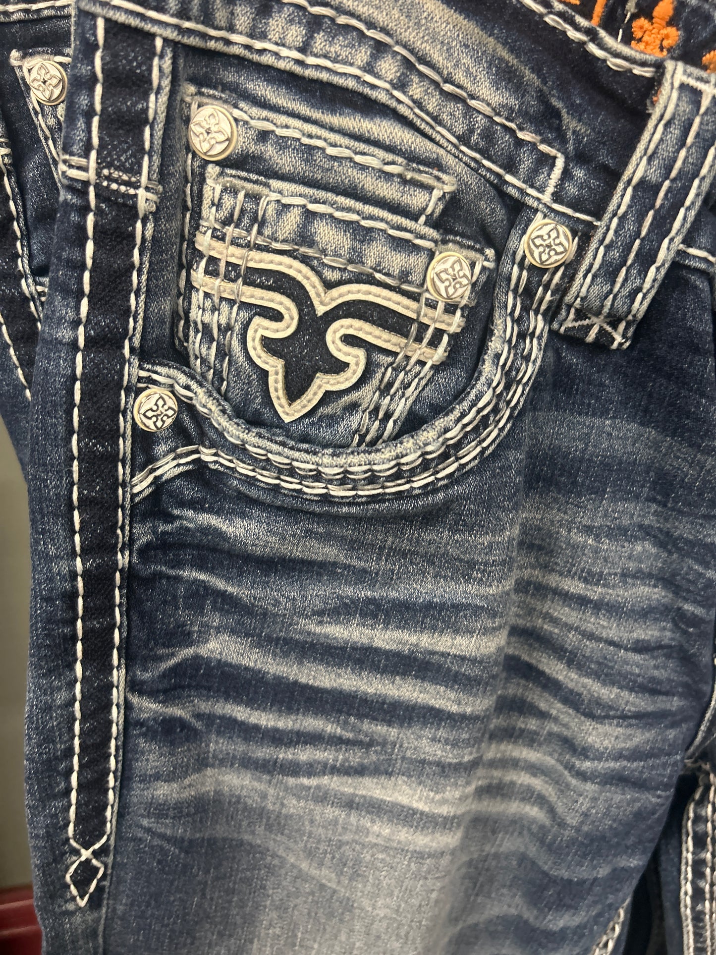 Rock Revival Straight leg Leroy Denim Jean