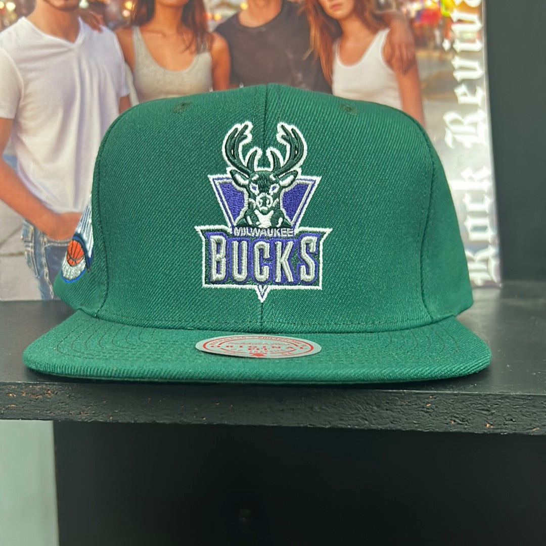 Mitchell&Ness Milwaukee Bucks snap back