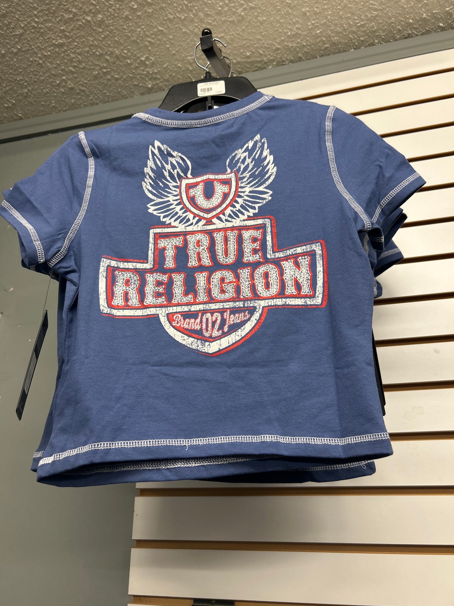 contrast stitch wing ss bby te