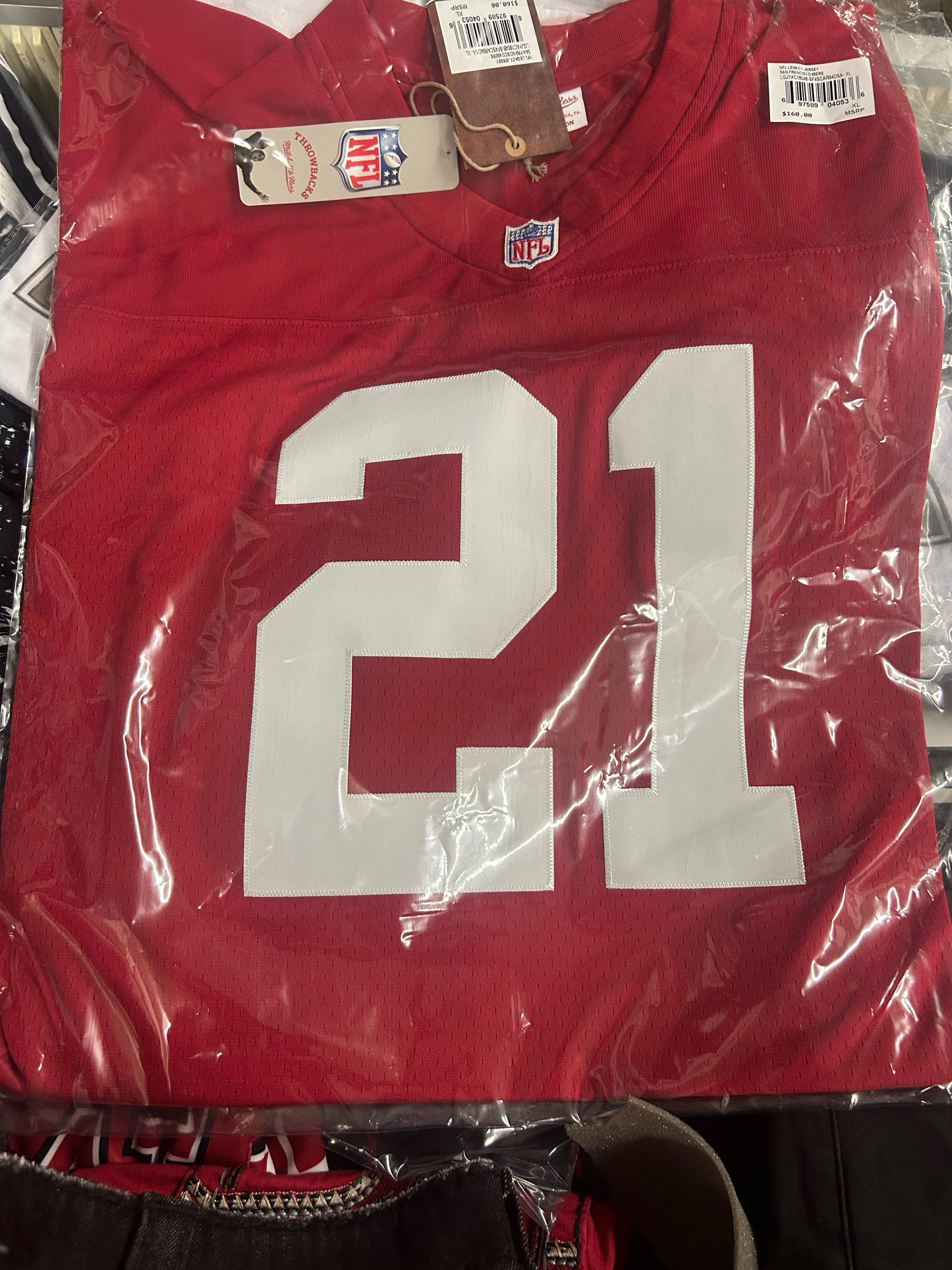 Deon Sanders 1994 San Francisco 49ers Legacy Jersey